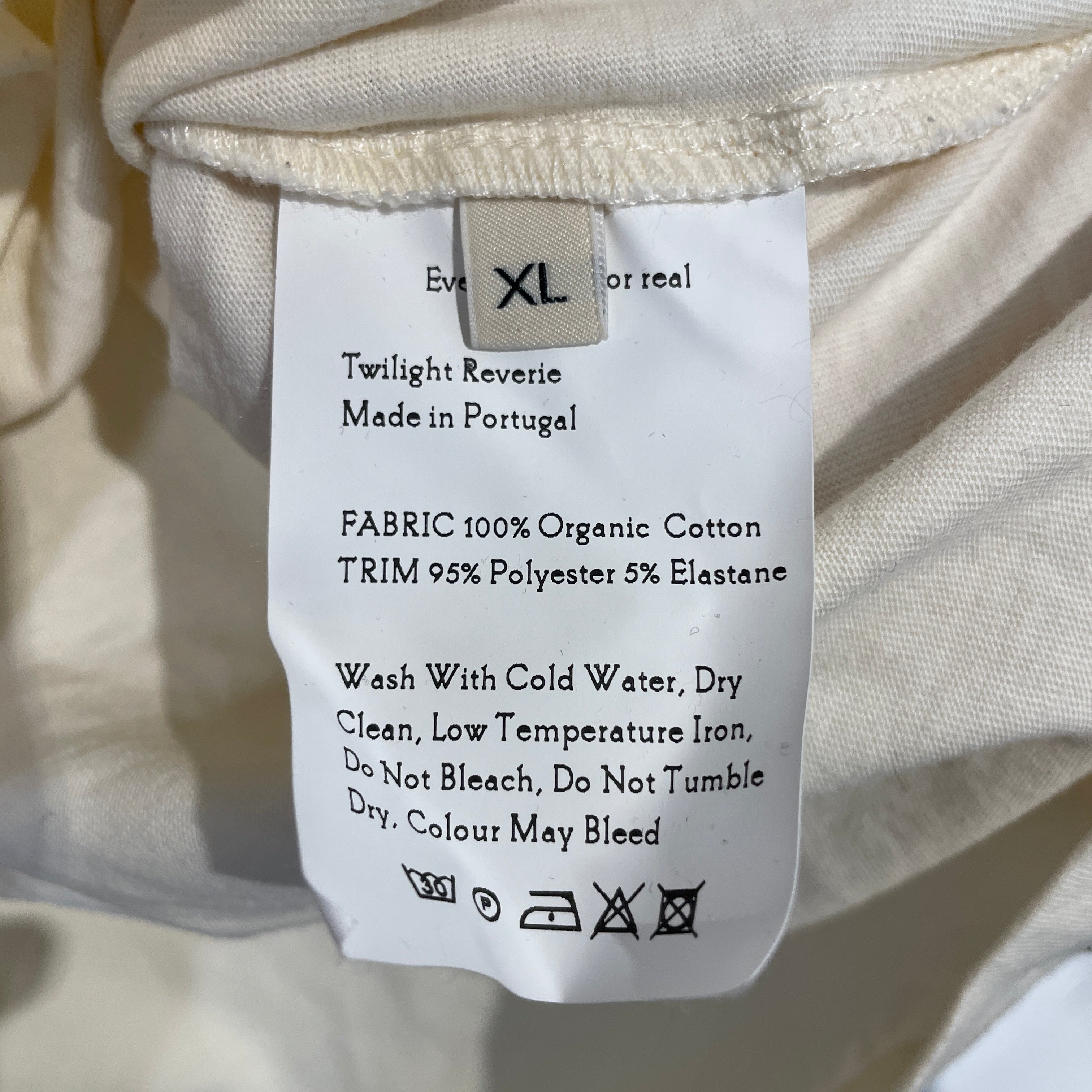 WALES BONNER/T-Shirt/XL/Cotton/WHT/SORBONE view 4