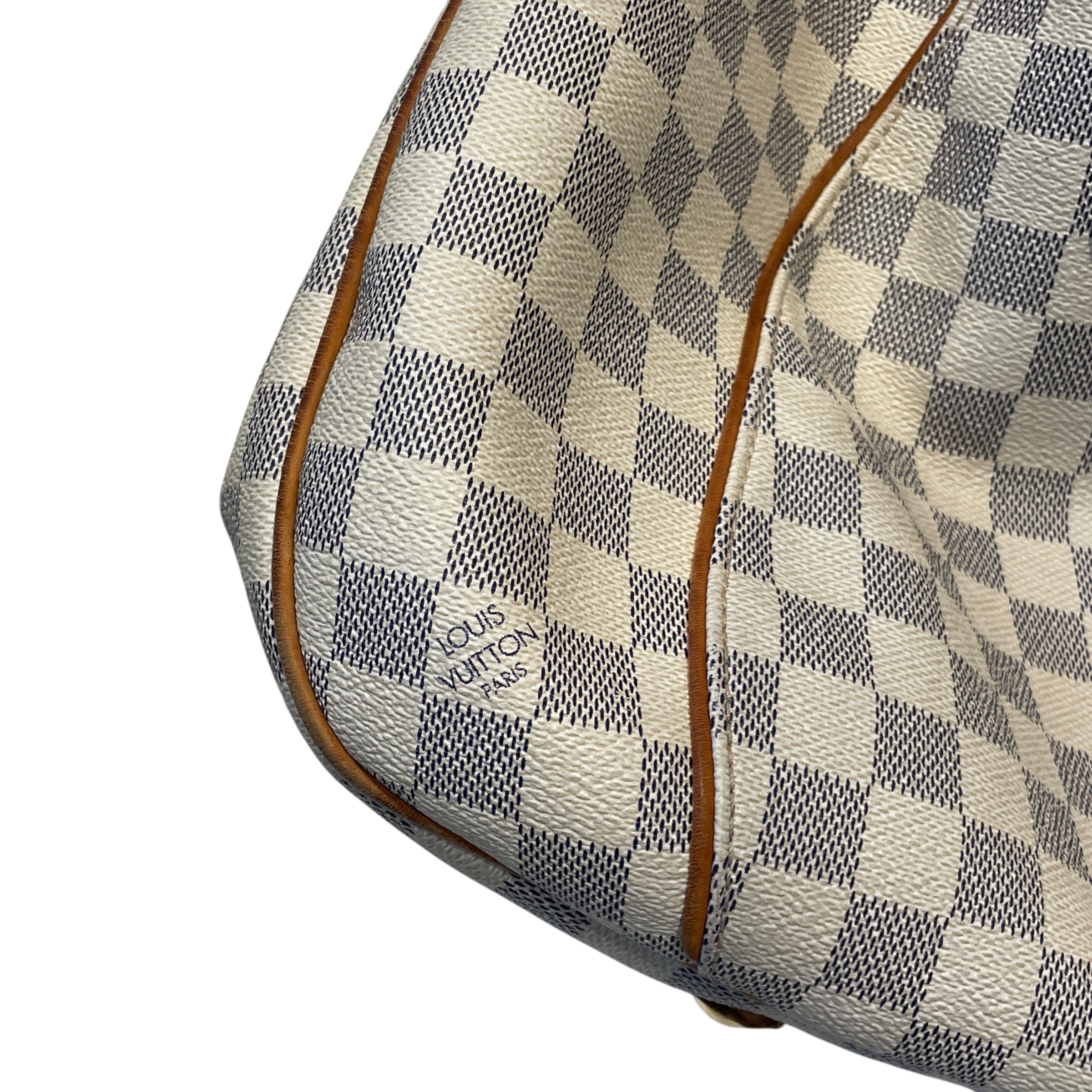 LOUIS VUITTON/Bag/Gingham Check/CRM/DAMIER AZUR GALLERIA PM view 3
