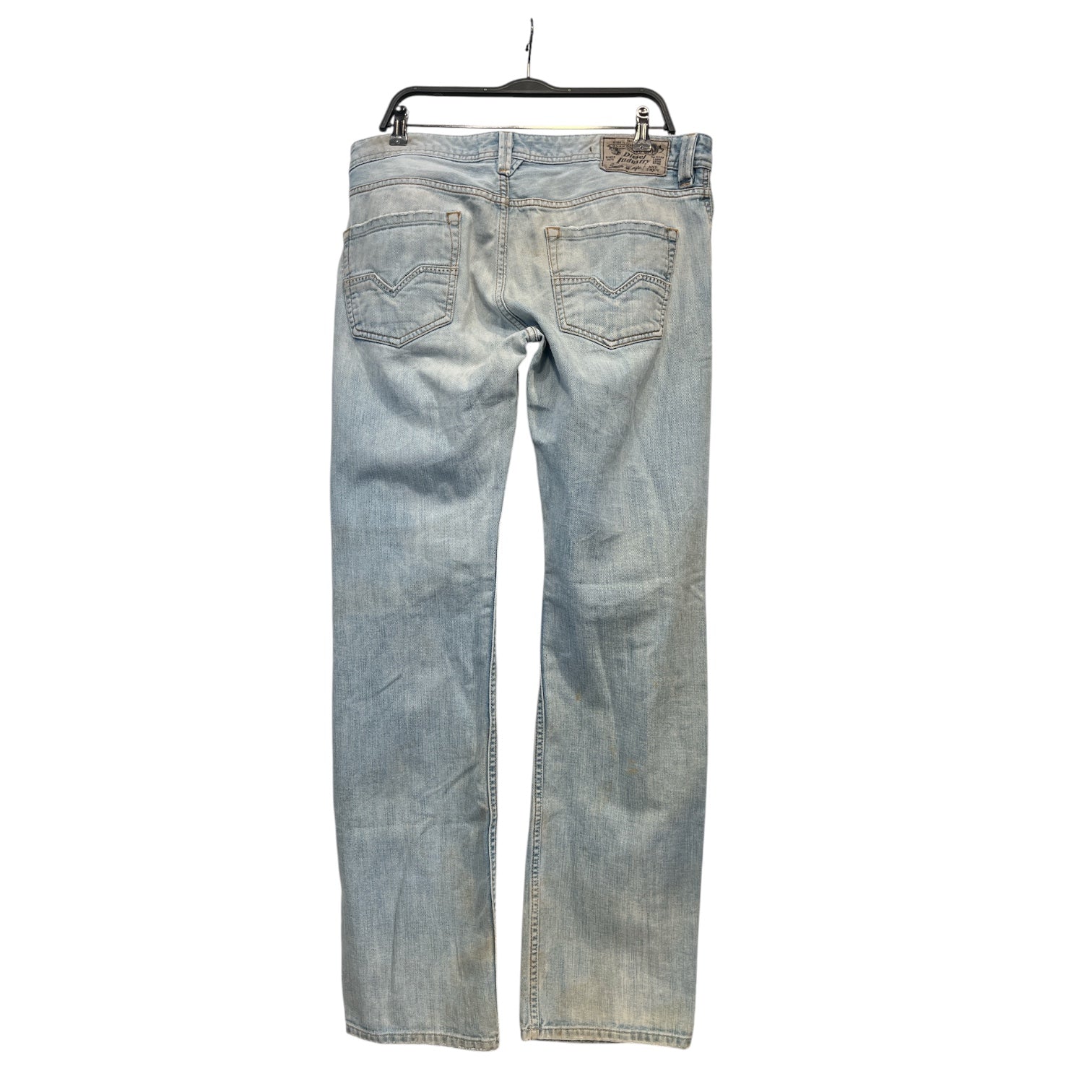 DIESEL/Straight Pants/34/Denim/BLU/LIGHTWASH view 2