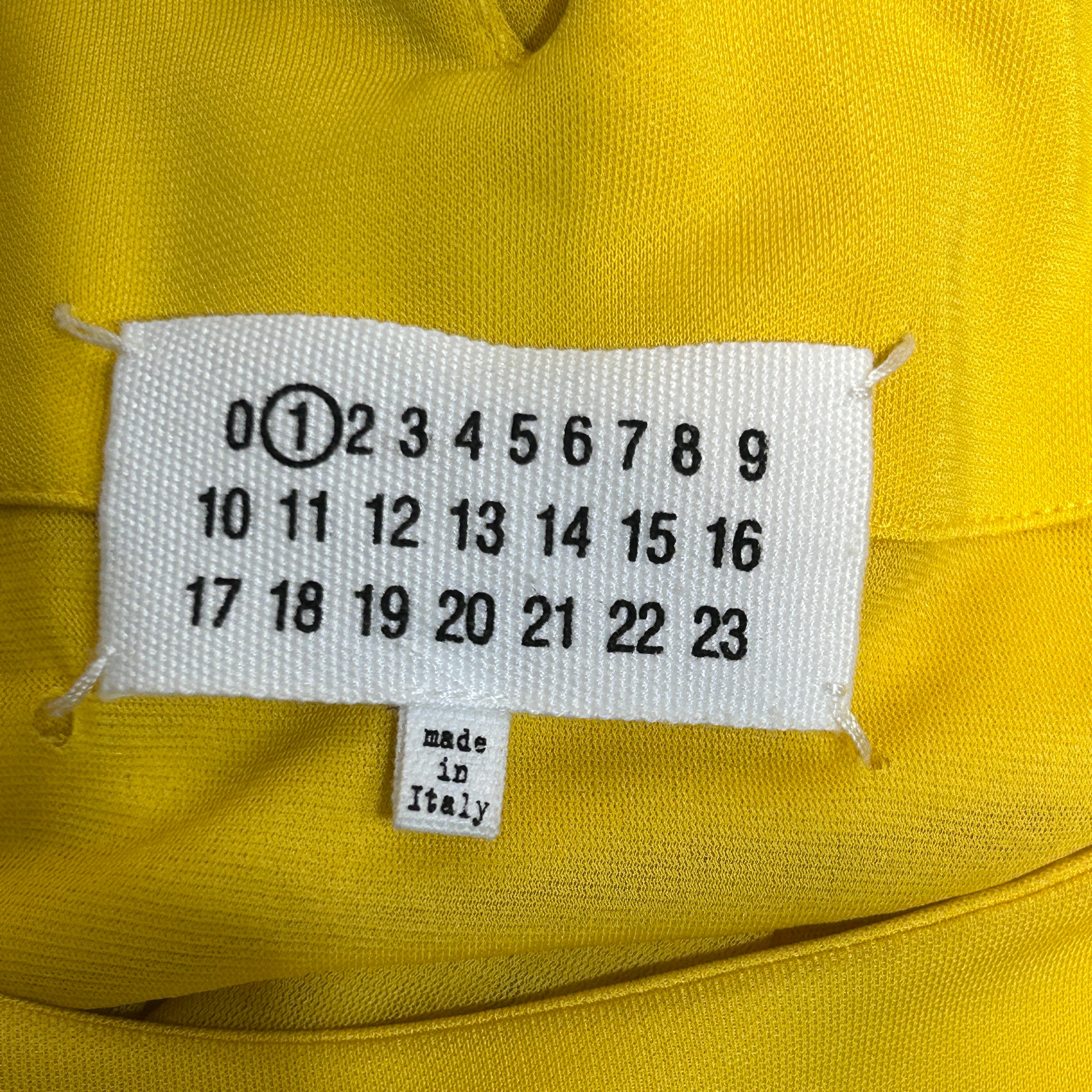 Maison Margiela/Tunic Dress/42/Polyester/YEL/ view 3