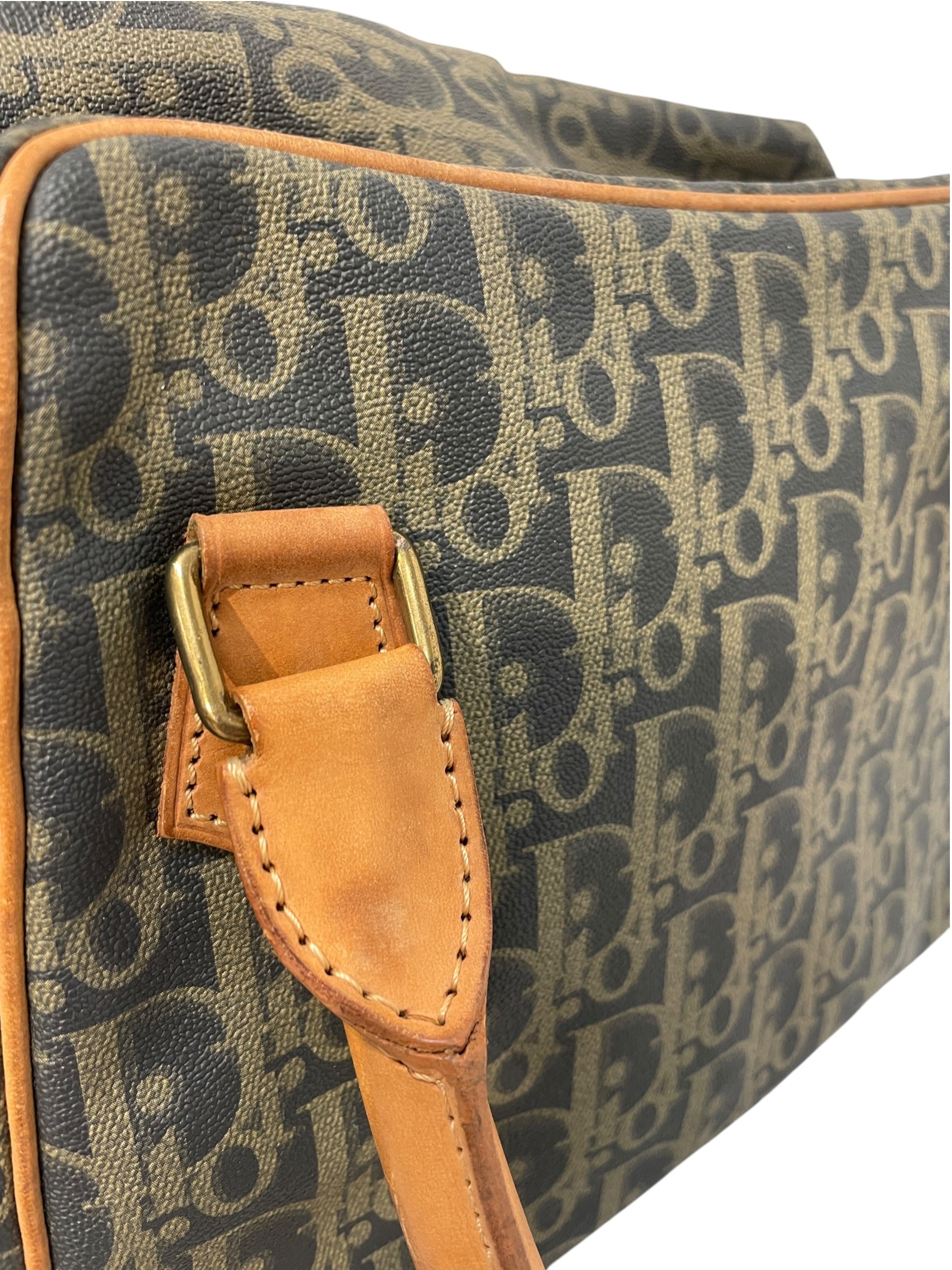 Christian Dior/Hand Bag/Monogram/Leather/Khaki/oblique view 6