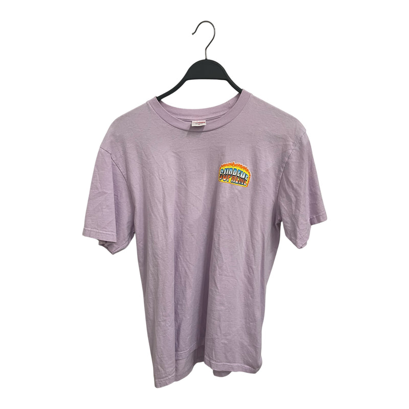 Supreme/T-Shirt/M/Cotton/PPL/CHROME/FLAME