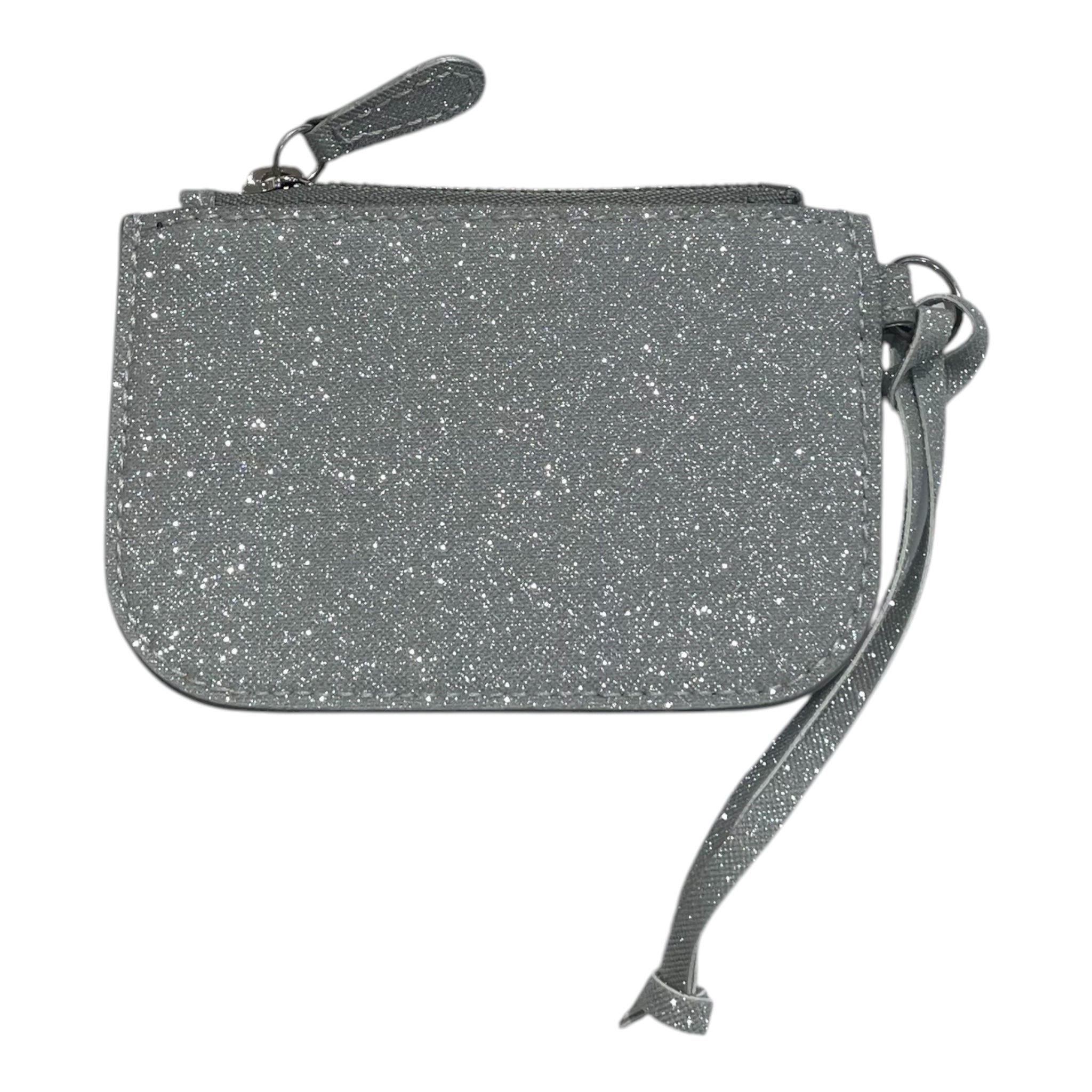 BALENCIAGA/Wallet/Glitter/SLV/CAGOLE ZIP WALLET view 2