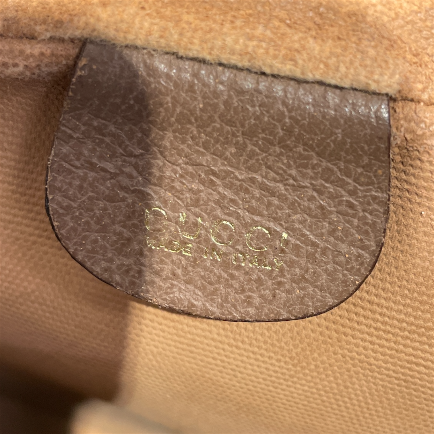 GUCCI/Clutch Bag/Monogram/Leather/BRW/GG SUPREME CLUTCH BAG view 3