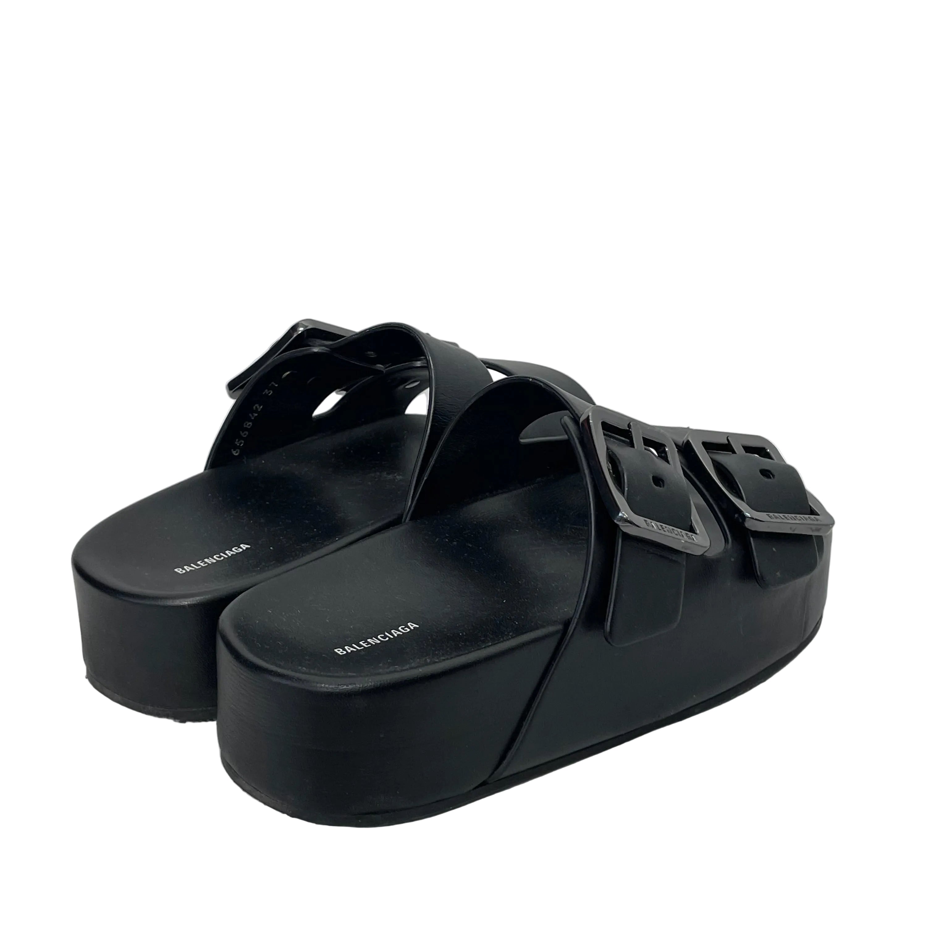 BALENCIAGA/Sandals/EU 37/BLK/MALLORCA  SANDALS view 3