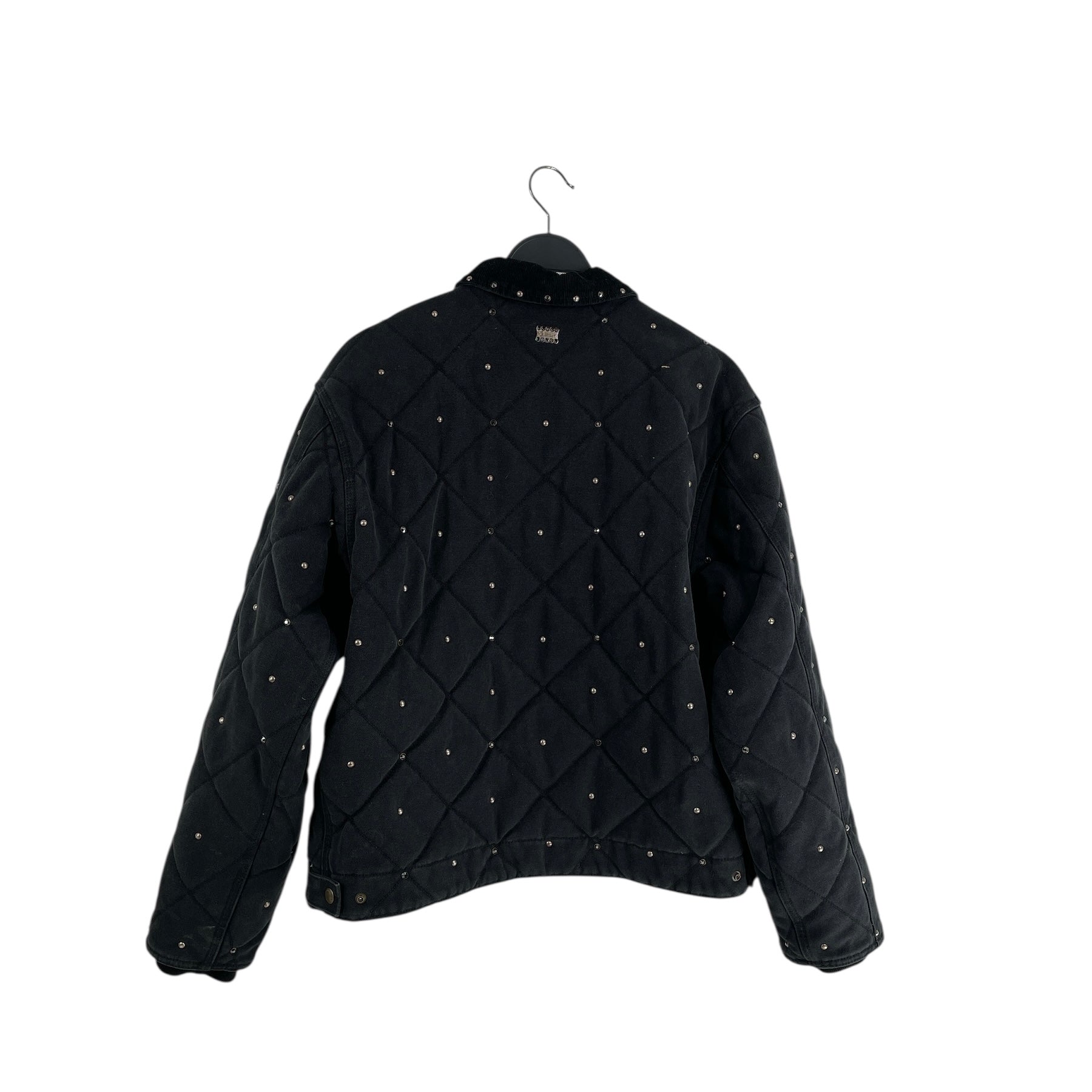 Supreme/b.b.simon/Jacket/M/Cotton/BLK/Polka Dot/QUILTED STUDDED WORK JACKET view 2