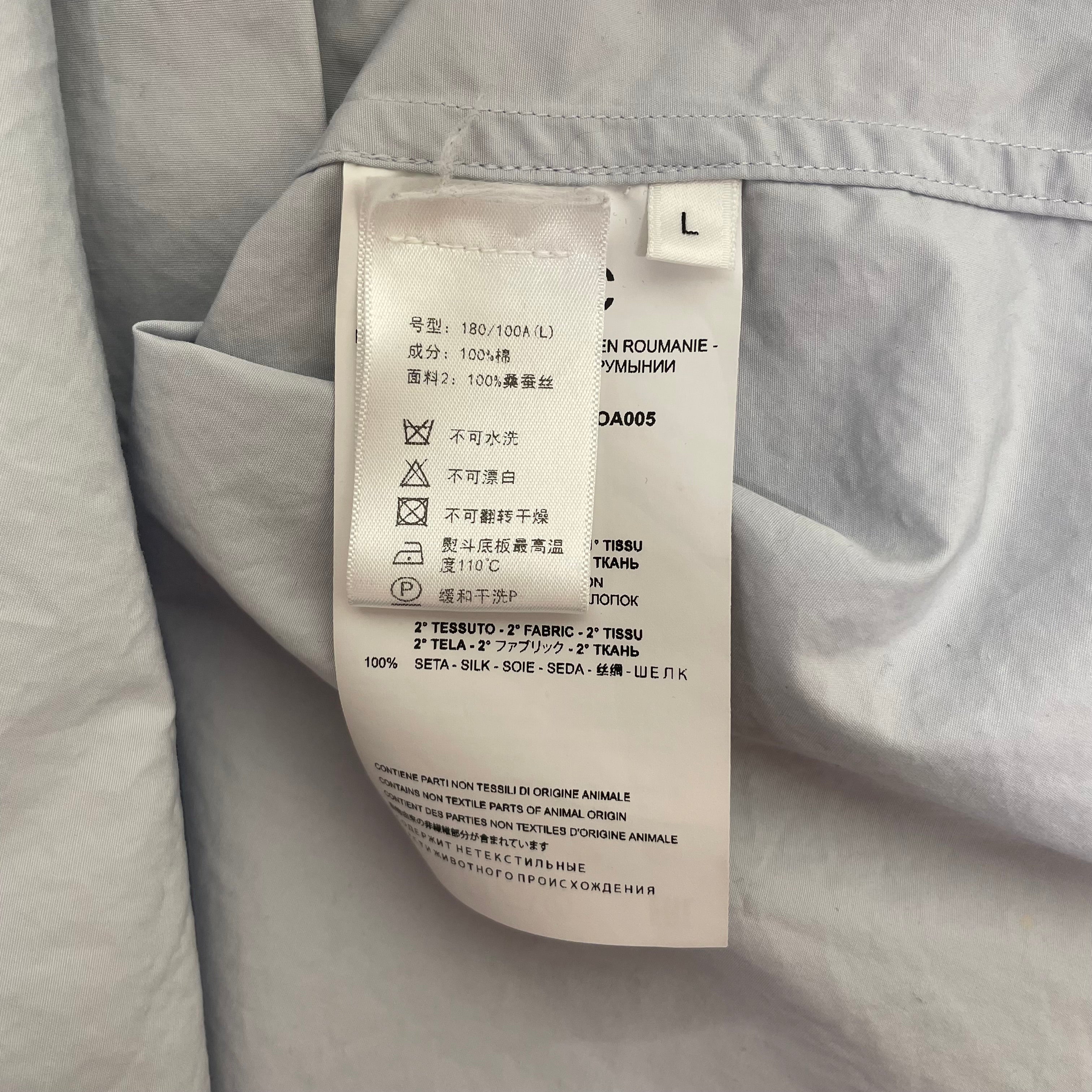 OAMC(OVER ALL MASTER CLOTH)/Polo Shirt/L/Cotton/BLU/new universe view 4