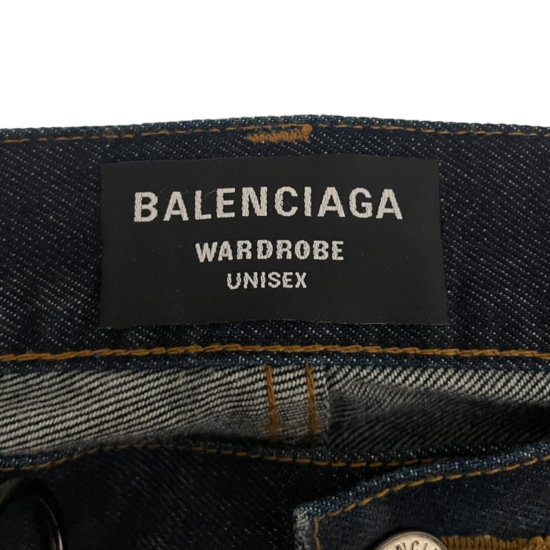 BALENCIAGA/Straight Pants/34/Denim/IDG/NORMAL FIT PANTS