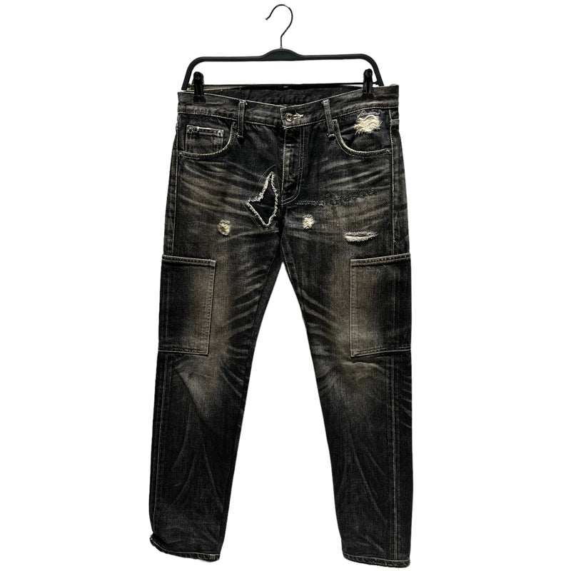 NEIGHBORHOOD/Straight Pants/S/Denim/GRY/SP NARROW STRAIGHT