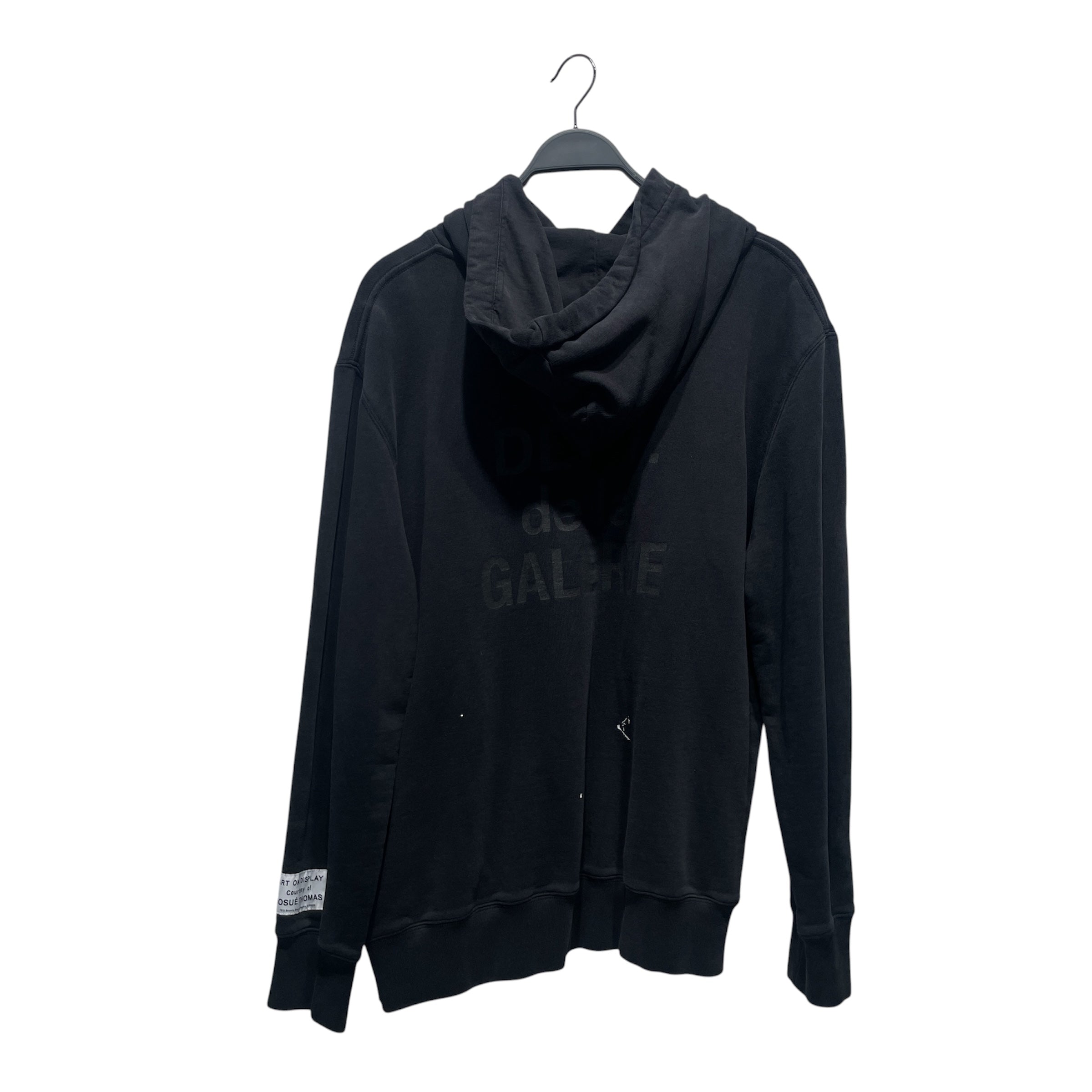 LANVIN/Hoodie/Cotton/BLK/ view 2