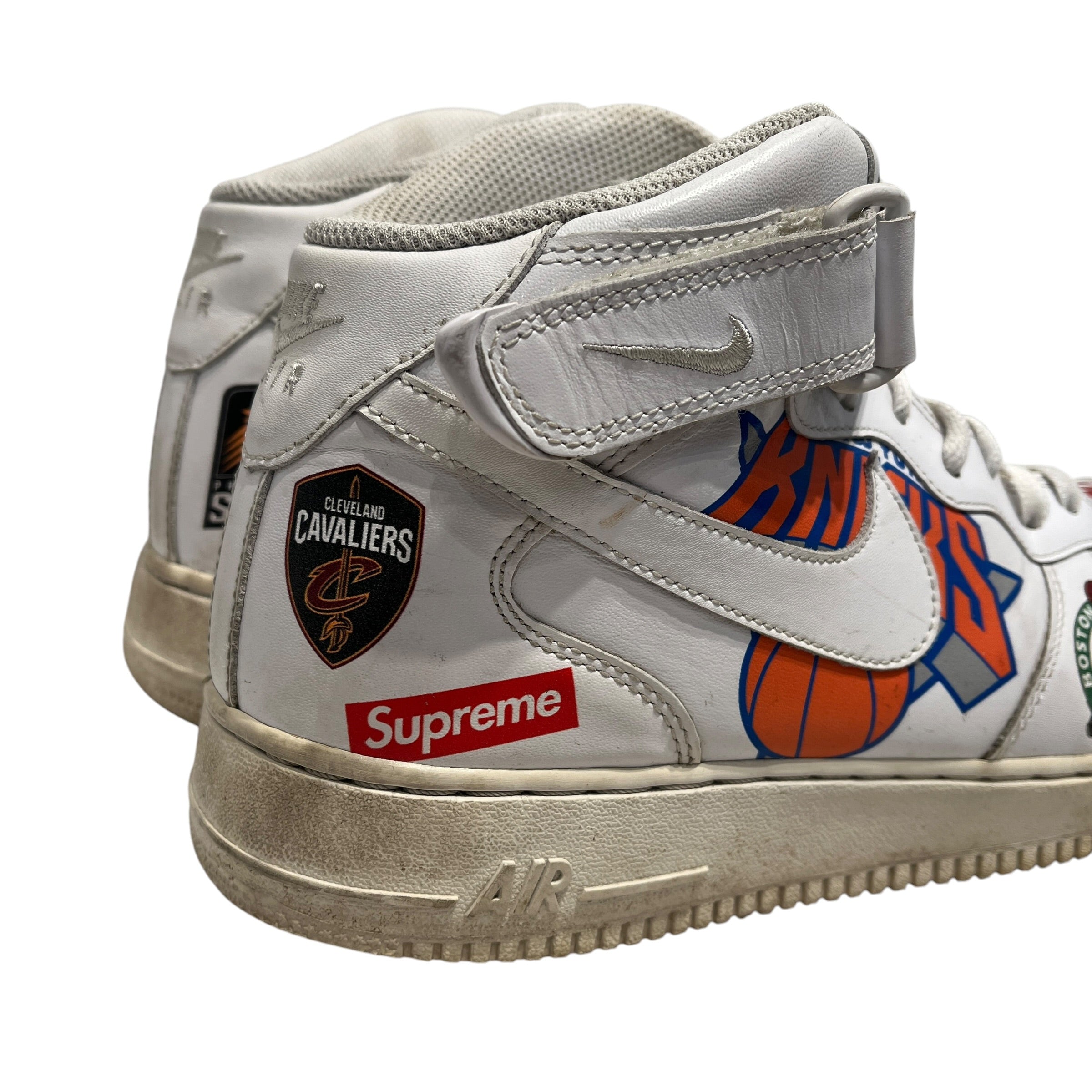 NIKE/Supreme/NBA/Hi-Sneakers/US 11.5/Leather/WHT/air force 1 nba teams view 20