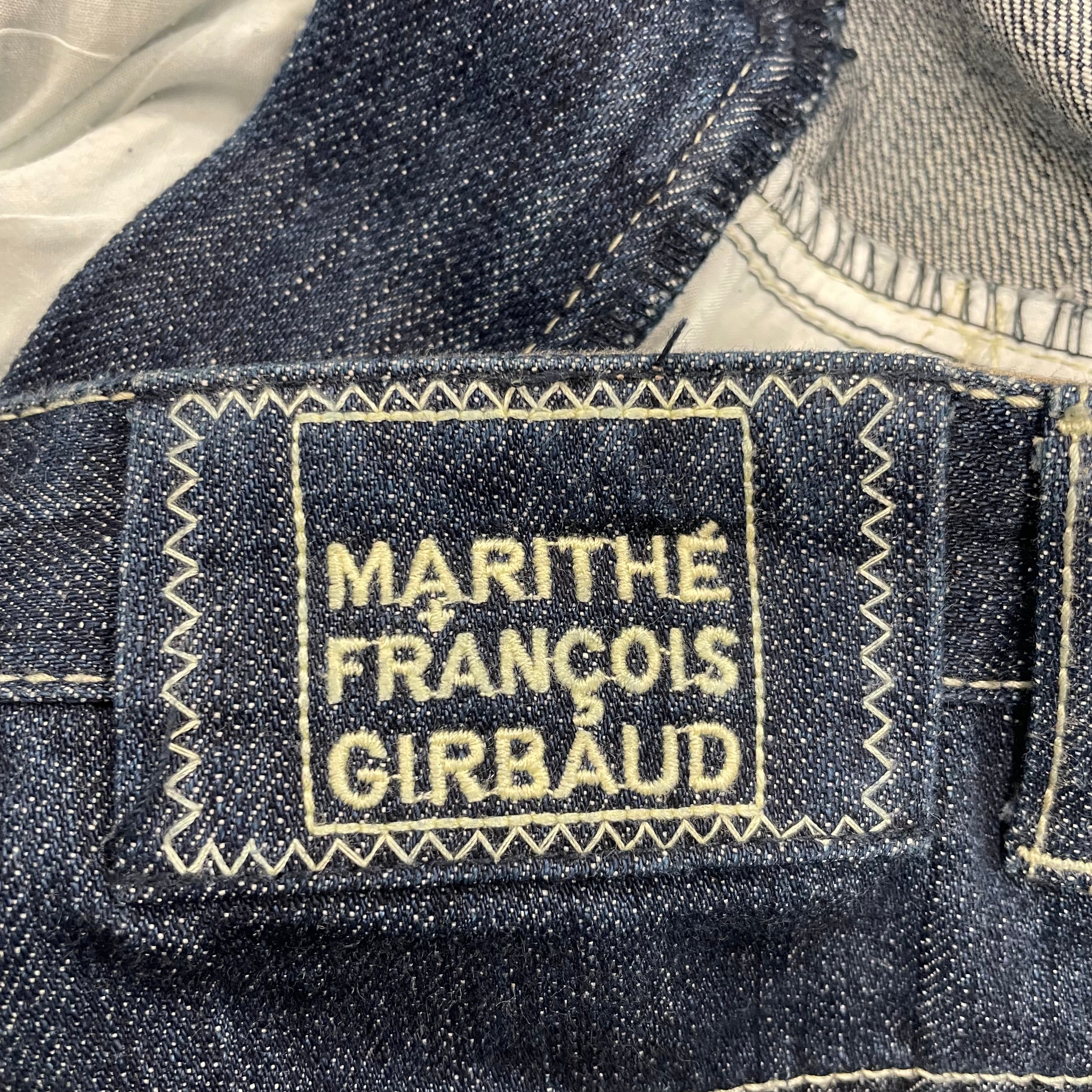 MARITHE FRANCOIS GIRBAUD/Shorts/38/Denim/NVY/2BUTTONFLY view 4