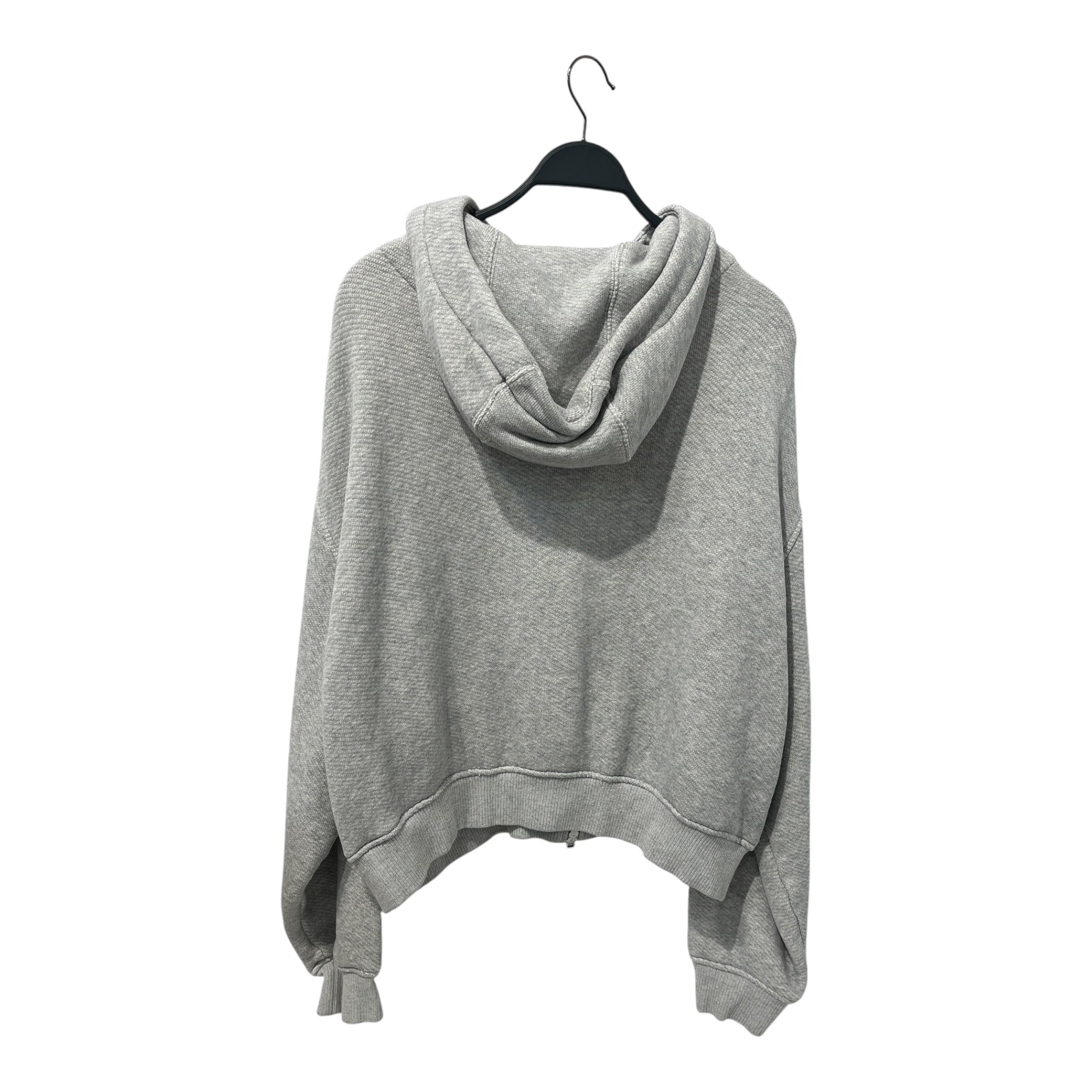wooyoungmi/Zip Up Hoodie/44/Cotton/GRY/DOUBLE ZIP HOODIE view 2