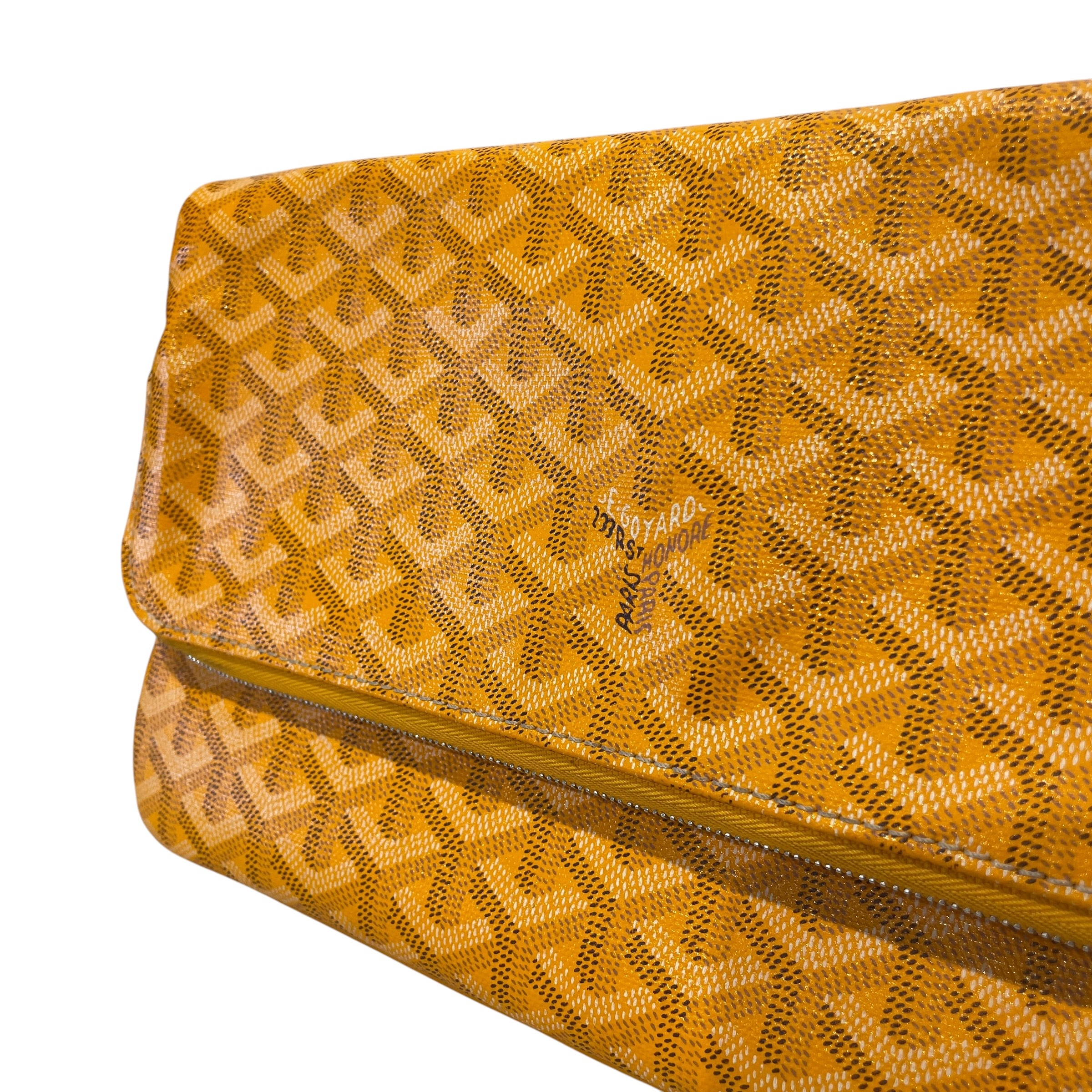 GOYARD/Clutch Bag/Monogram/YEL/SAINTE-MARIE MM + BOX view 4