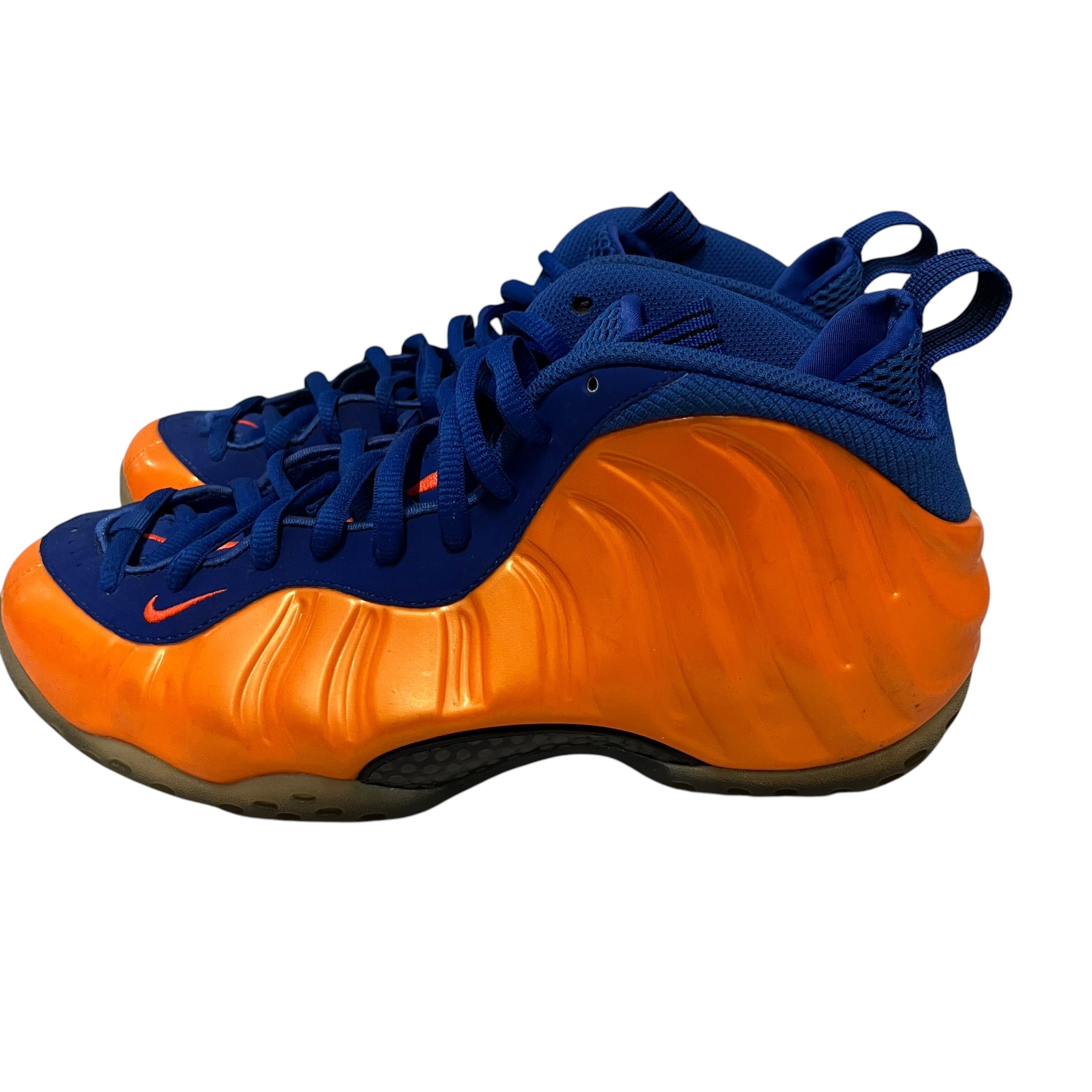 NIKE/Low-Sneakers/US 10/Leather/ORN/foams knicks view 2