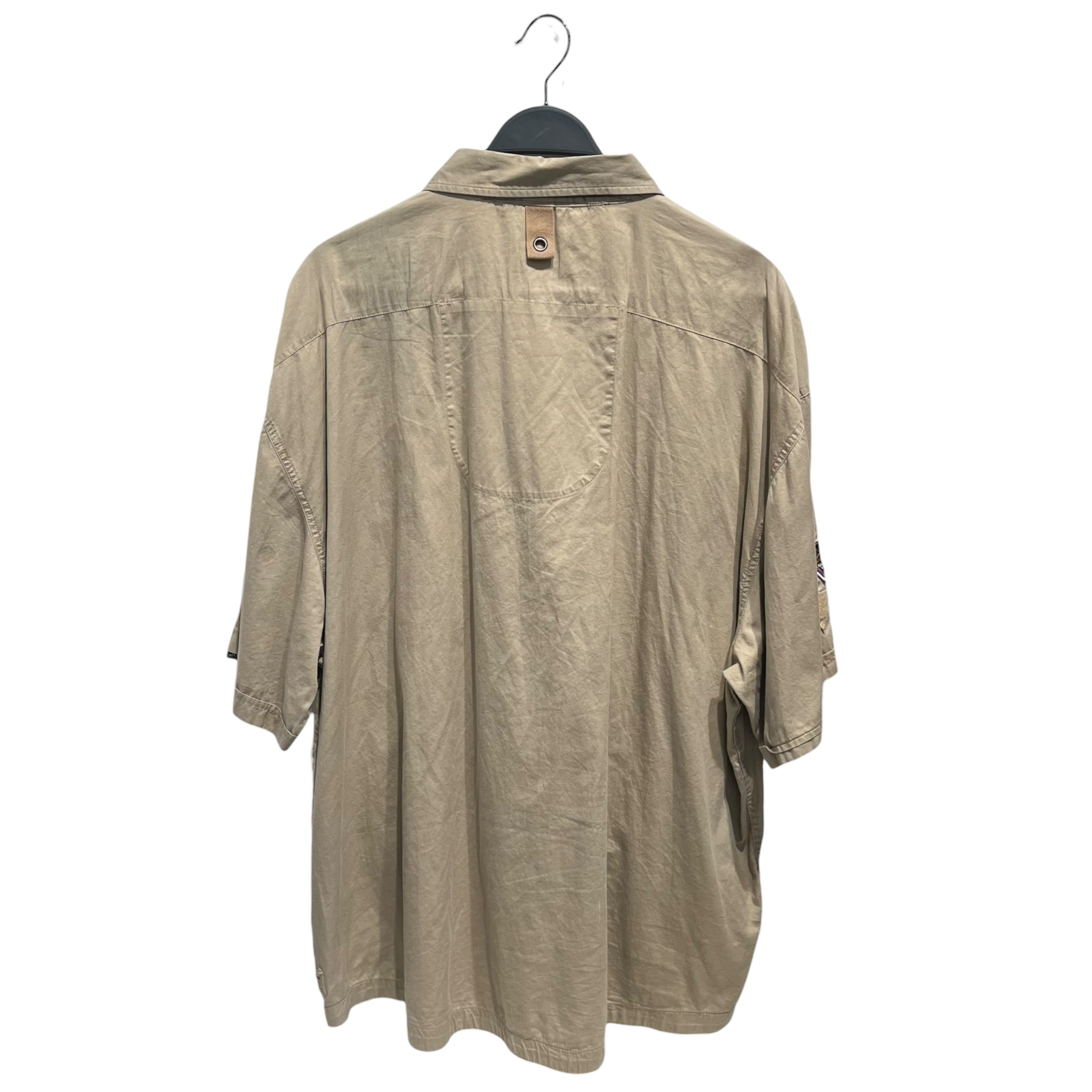 MARITHE FRANCOIS GIRBAUD/SS Shirt/XXXL/Cotton/BEG/018-060772 view 2