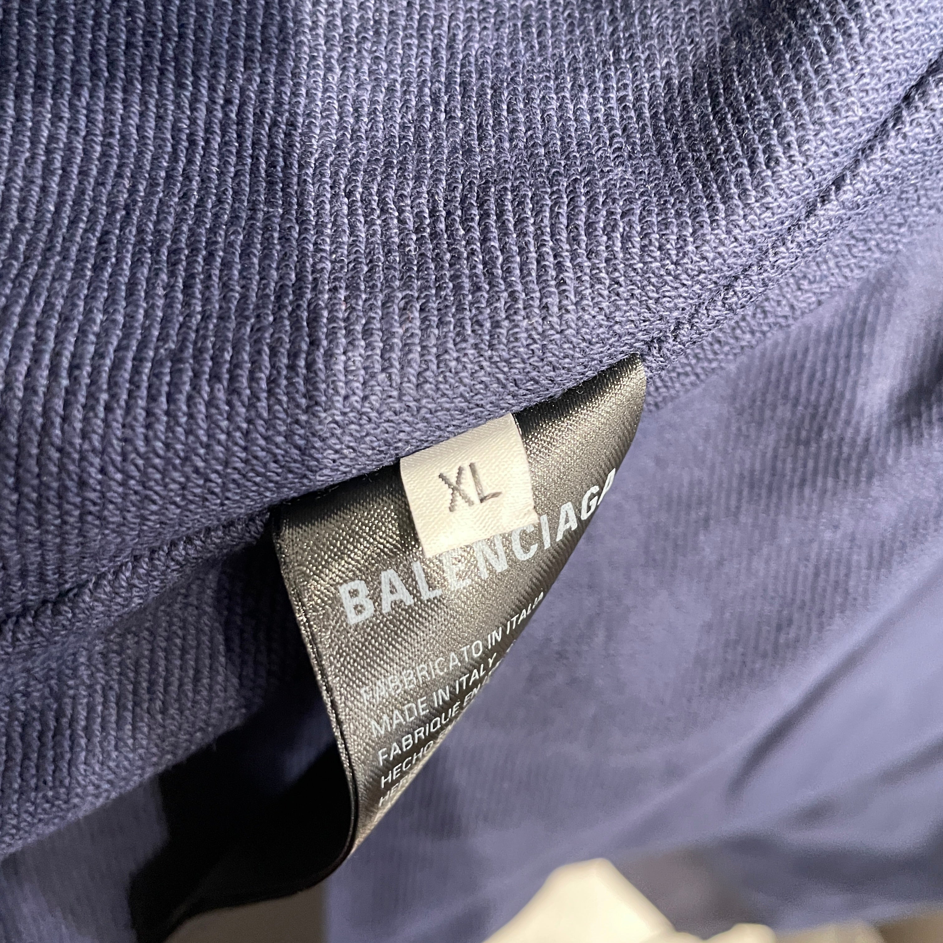 BALENCIAGA/Jacket/XL/Polyester/NVY/INFLATABLE JACKET view 4
