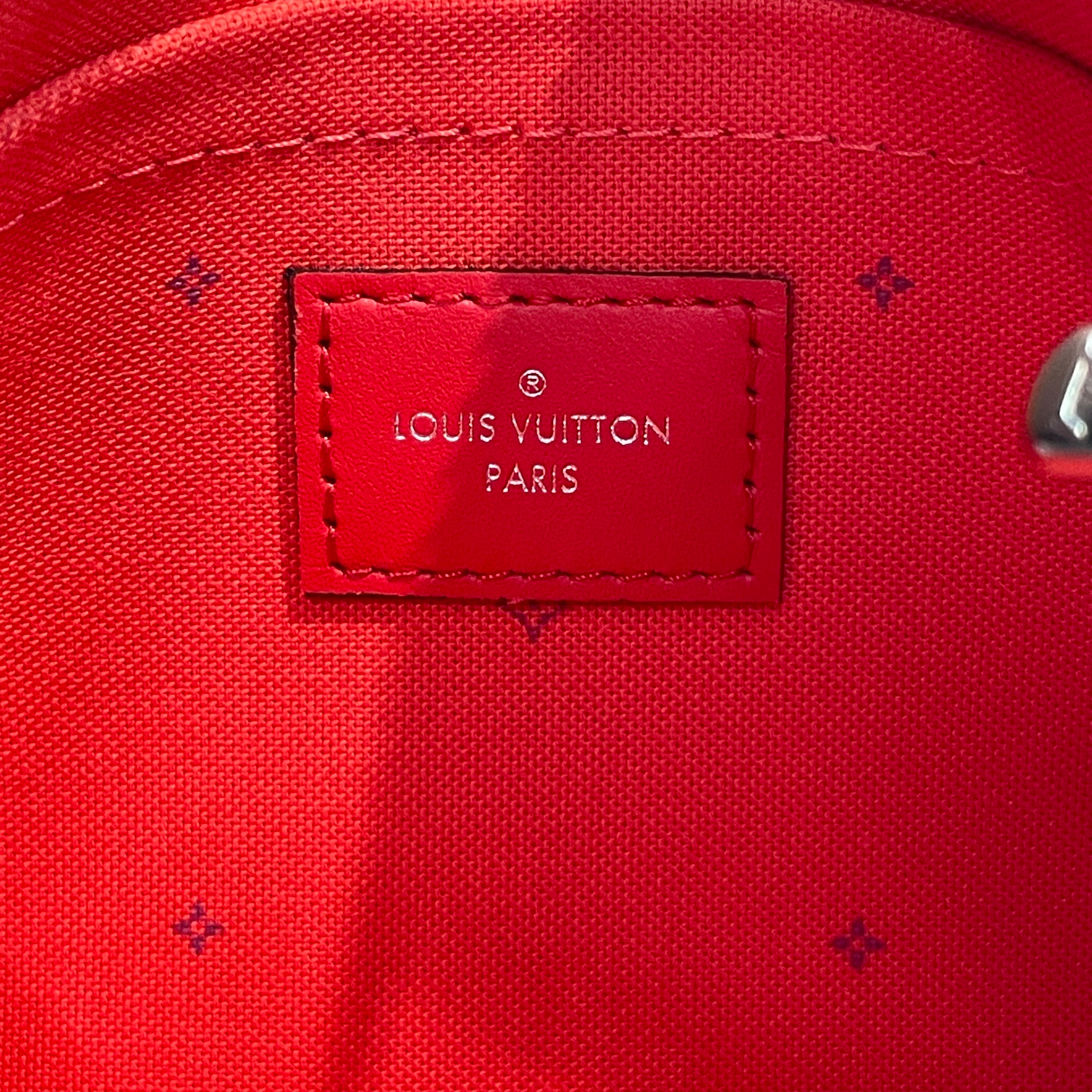 LOUIS VUITTON/Pouch/Monogram/RED/LV multi color pouch view 4