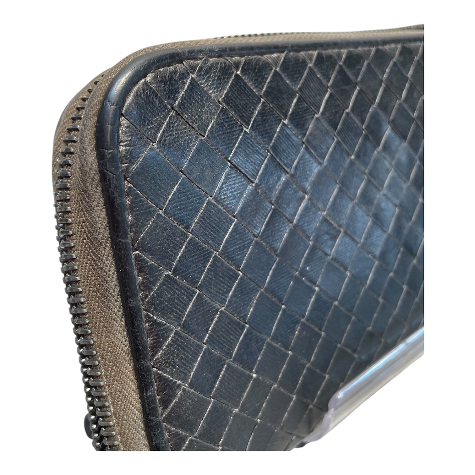 BOTTEGA VENETA/Long Wallet/Leather/BRW/M's/WOVEN LEATHER LONG WALLET view 4