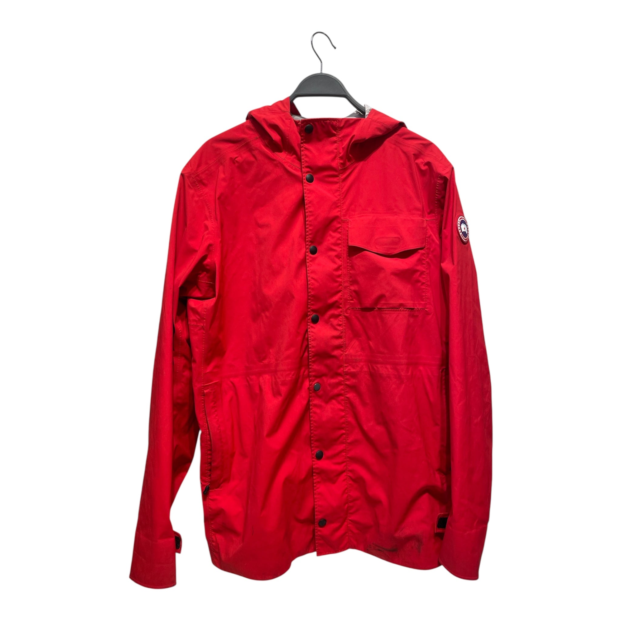 CANADA GOOSE/Jacket/M/L/Nylon/RED/NANAIMO RAIN JACKET view 1