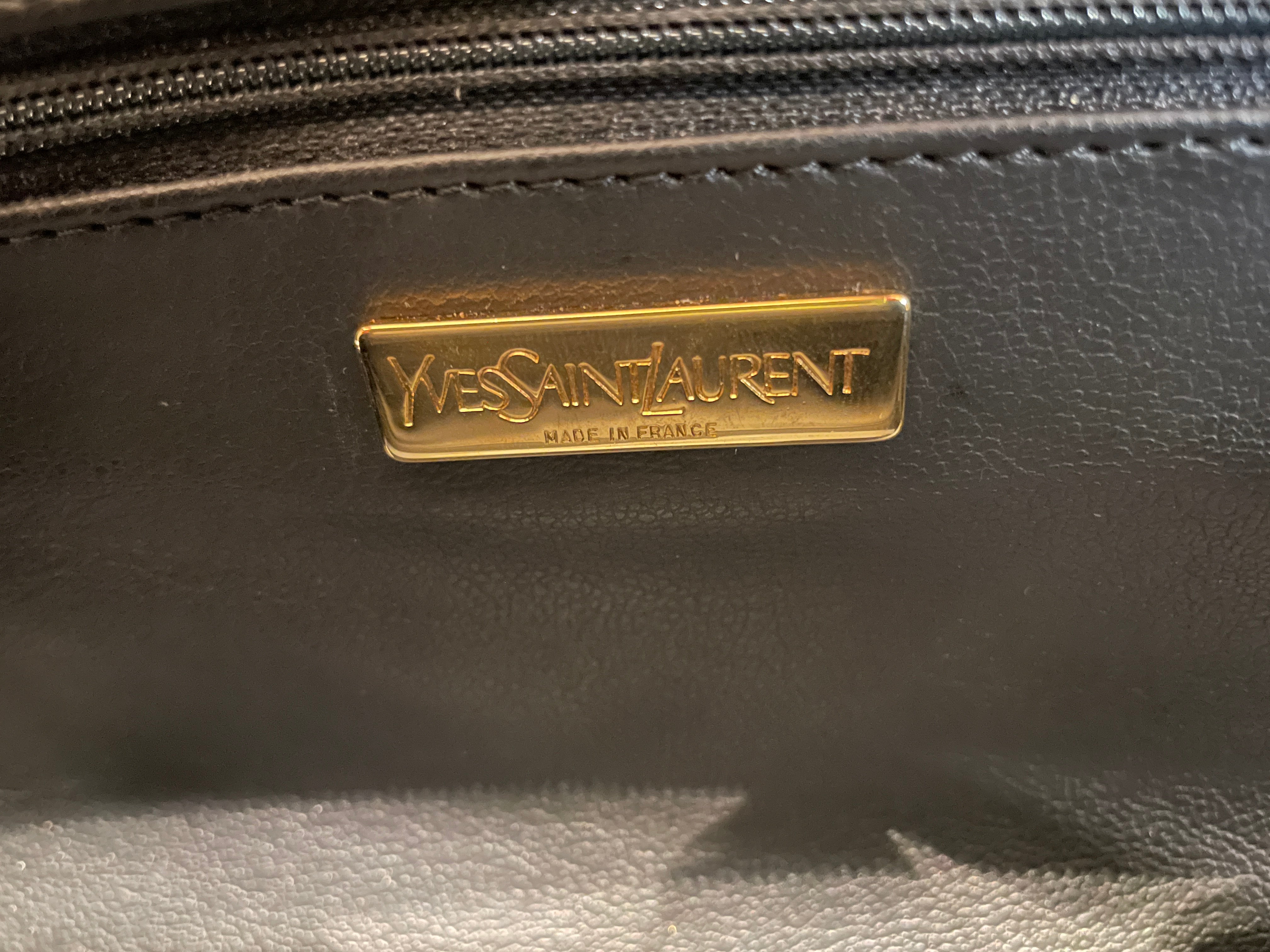 YVES SAINT LAURENT/Cross Body Bag/Leather/BLK/Y'S ACROSS BOWLING BAG view 6