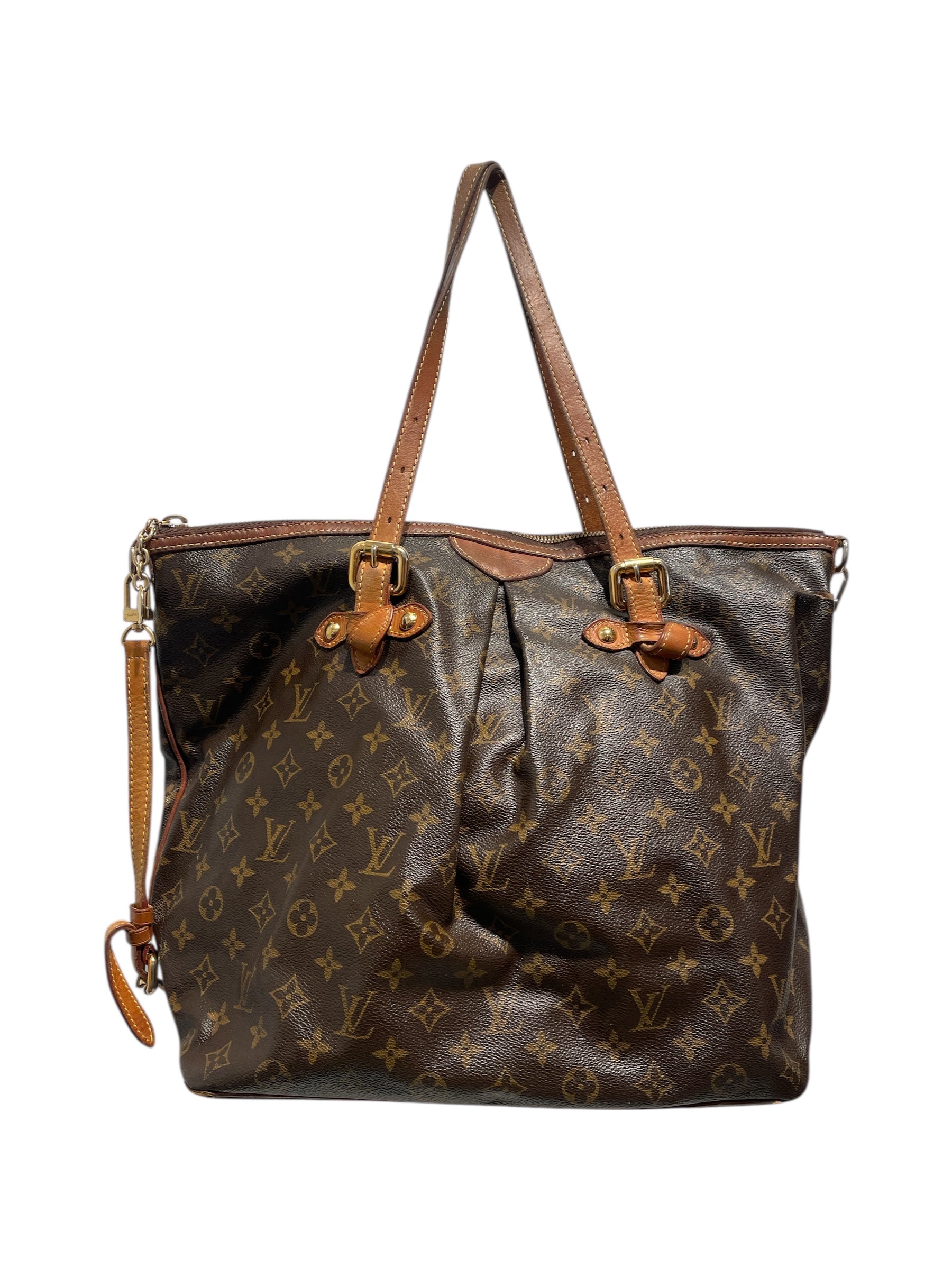LOUIS VUITTON/Bag/Monogram/Leather/BRW/PALERMO GM view 1