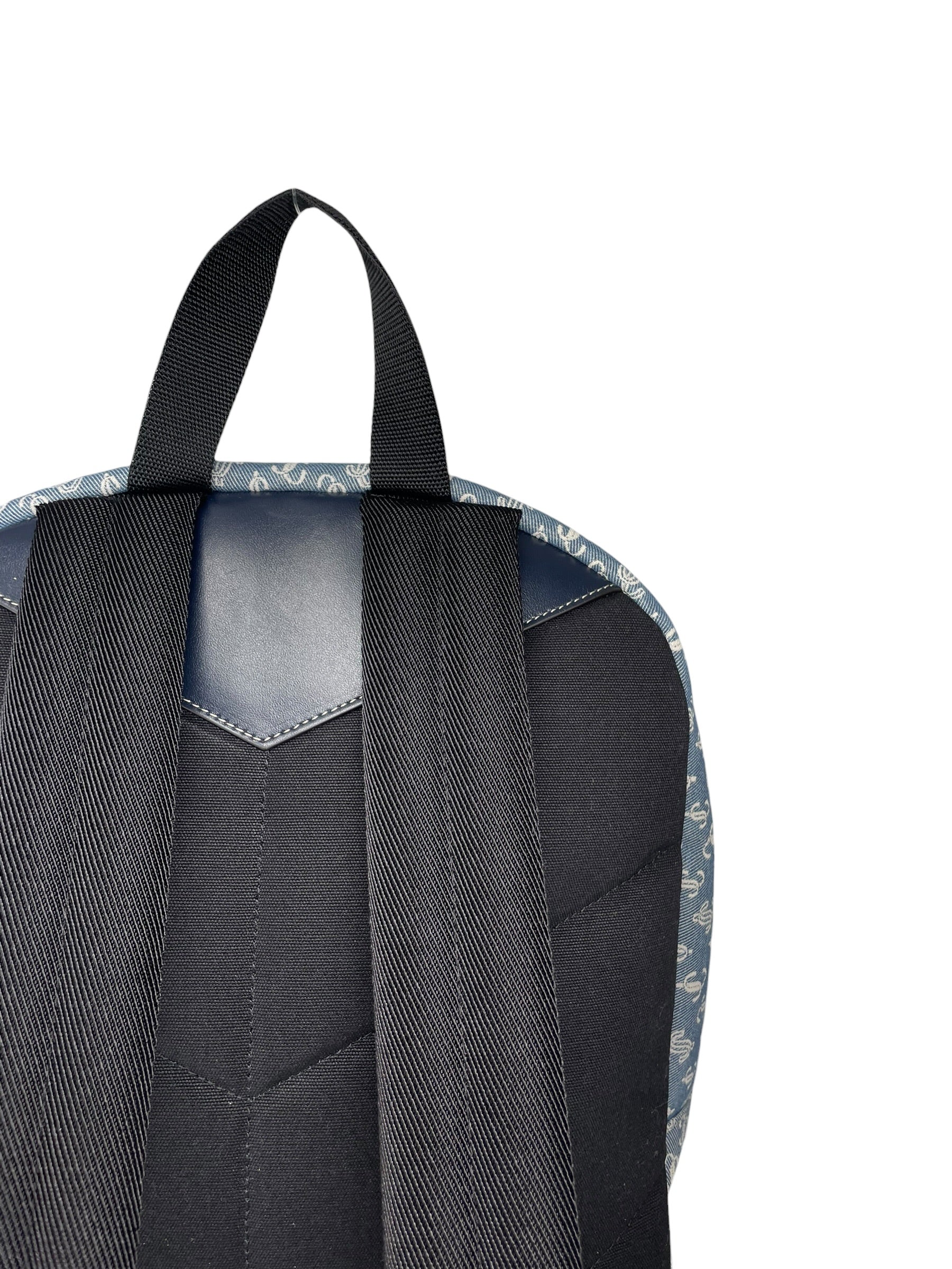 JIMMY CHOO/Backpack/Monogram/IDG/DENIM MONOGRAM BACKPACK view 6