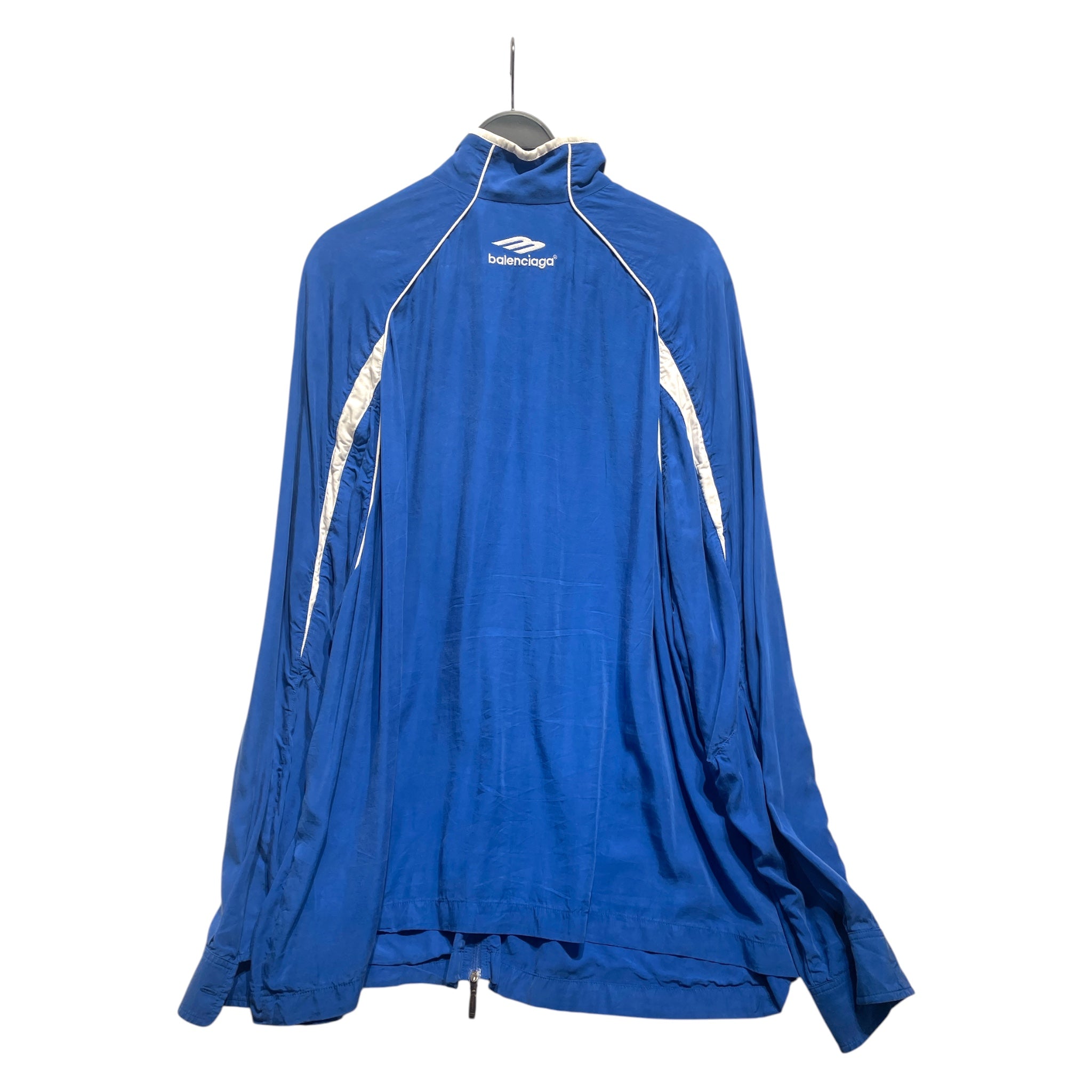 BALENCIAGA/Jacket/3/Cotton/BLU/Sporty Oversized track view 2