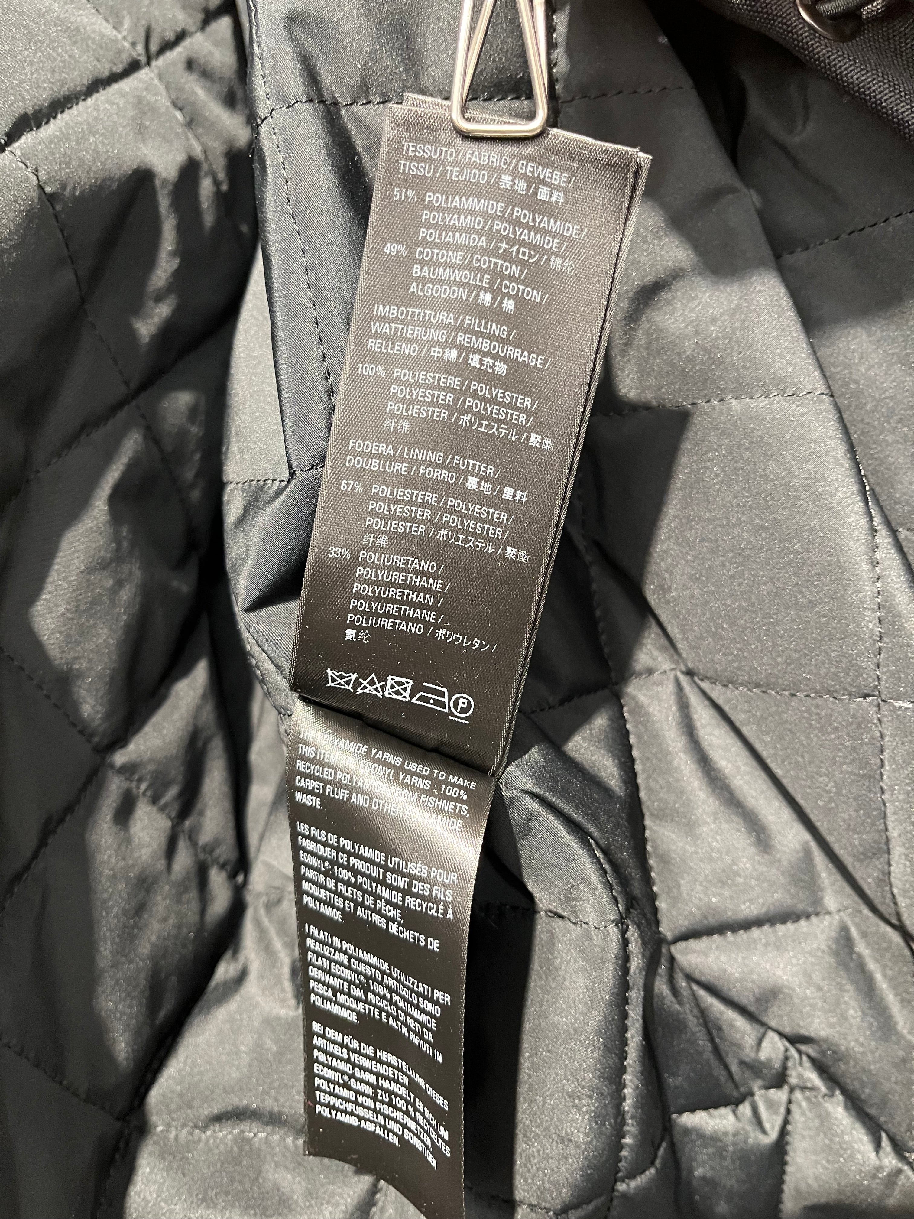 BALENCIAGA/Jacket/34/Nylon/BLK/DOUBLE PARKA view 7