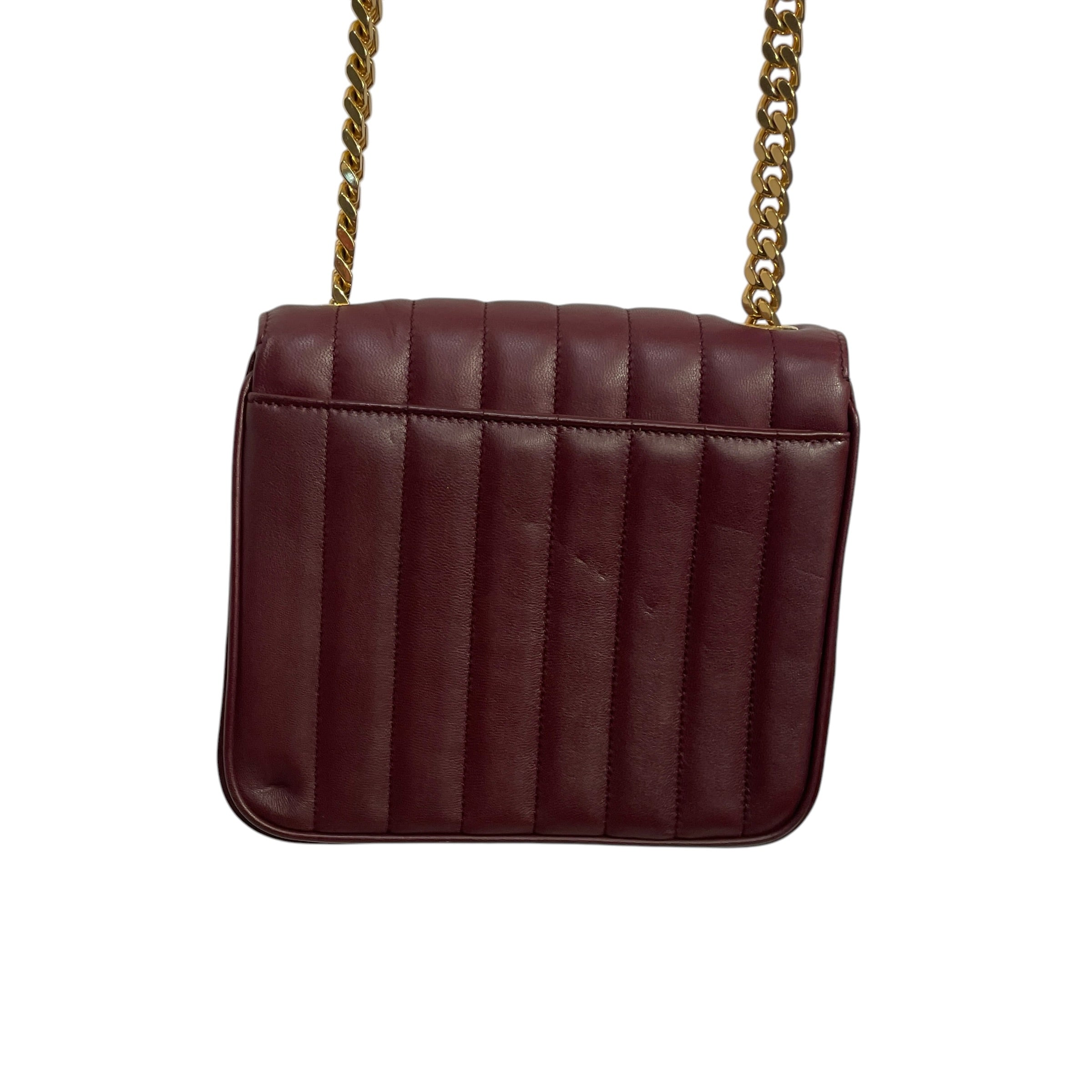 SAINT LAURENT/Cross Body Bag/Lambskin/BRD/VICKY QUILTED CHAIN CROSSBODY view 13