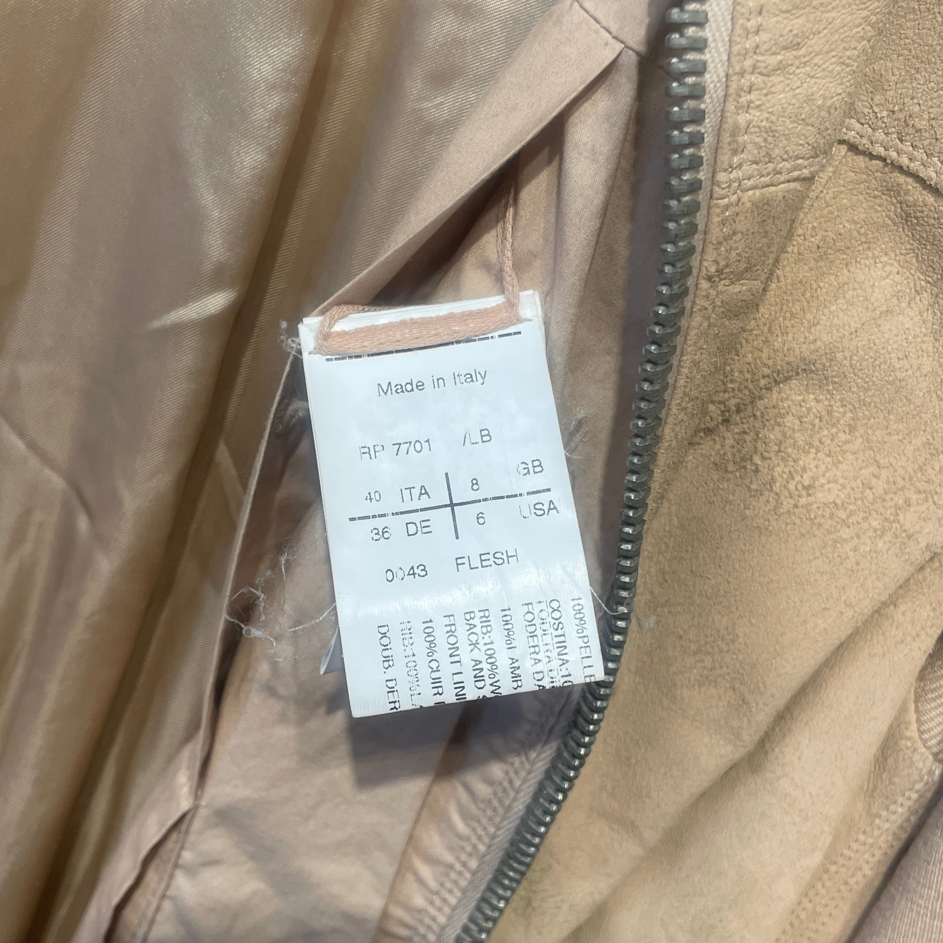 Rick Owens/Vintage/Jacket/6/Suede/CML/ view 10