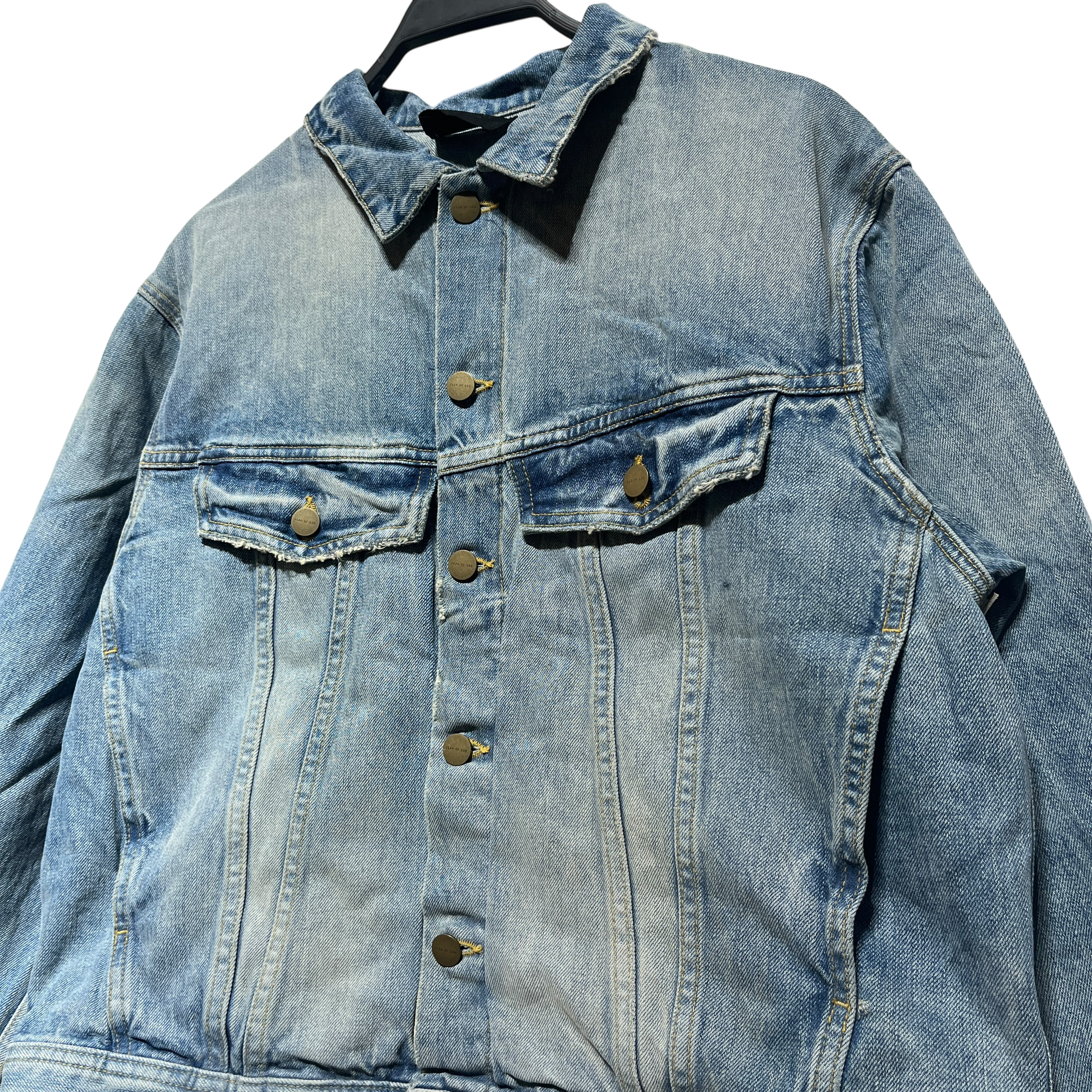FEAR OF GOD/Denim Jkt/M/Denim/IDG/TRUCKER view 2