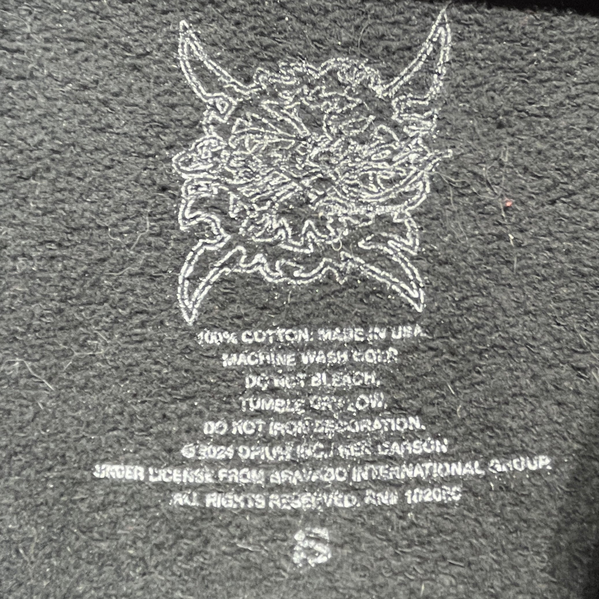 Ed Hardy/Hoodie/S/Graphic/Cotton/BLK/KEN CARSON COMPLEX CON view 3