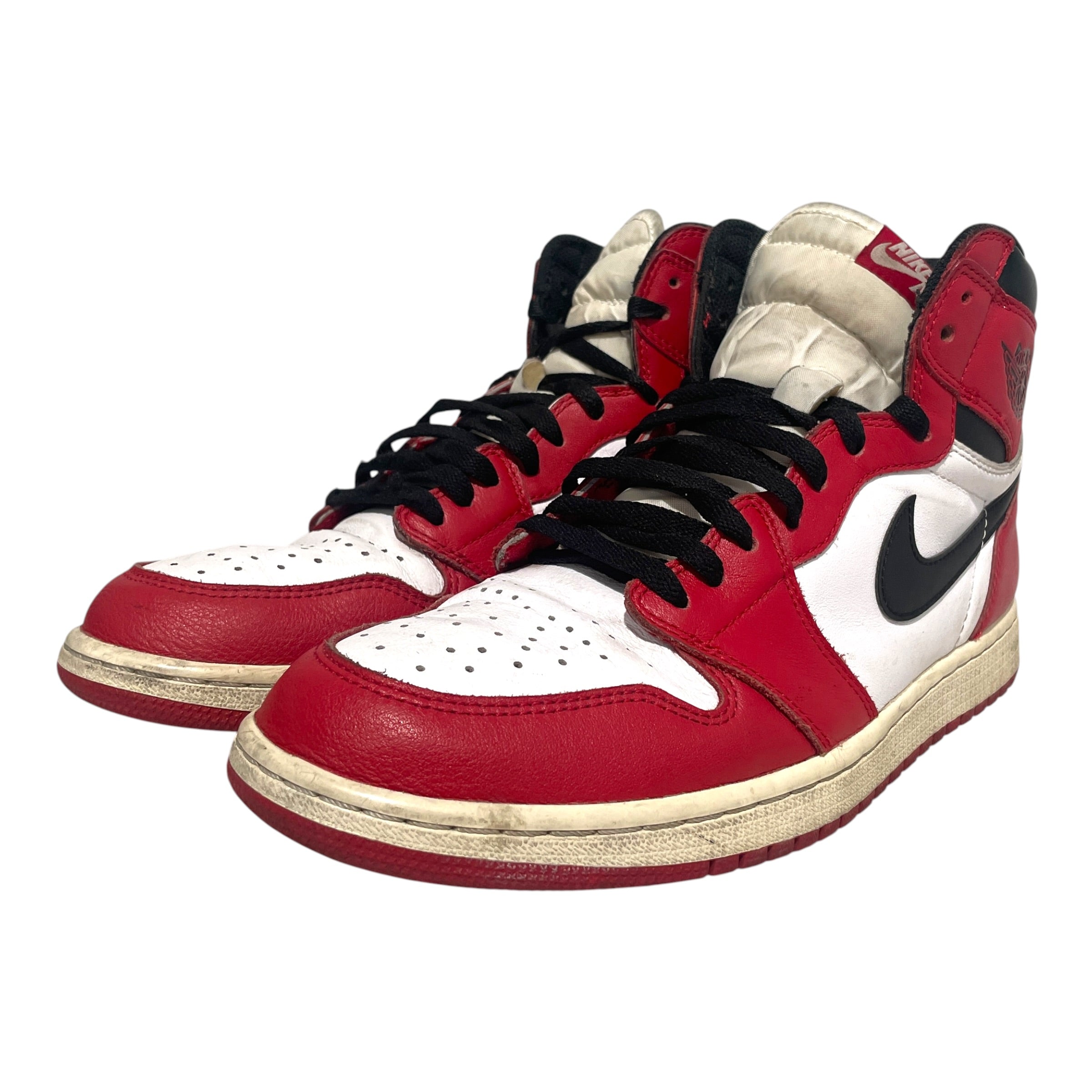 JORDAN BRAND/Hi-Sneakers/US 12/Leather/RED/2015 Chicago view 4