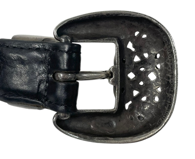 CHROME HEARTS/Belt/Leather/BLK/