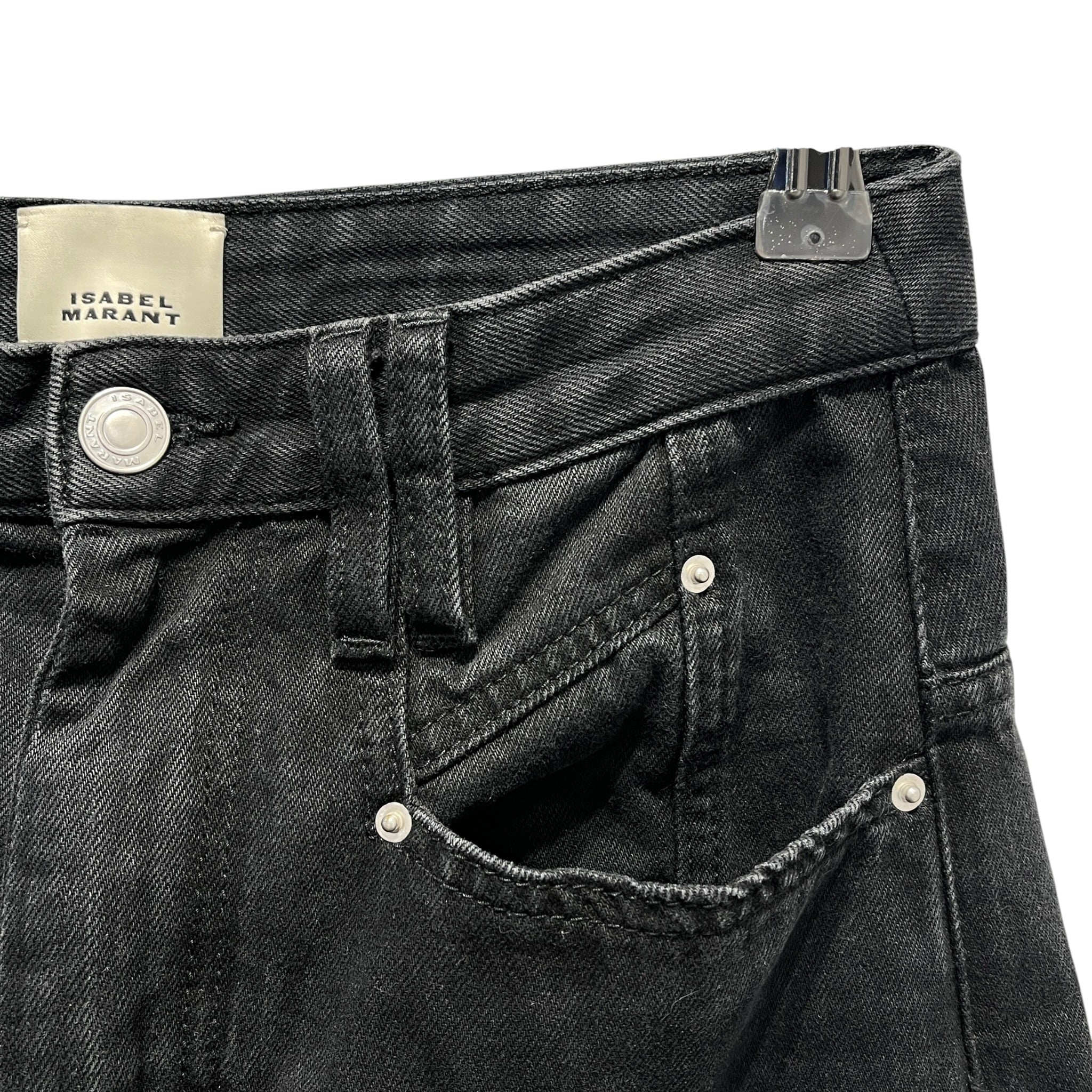 ISABEL MARANT/Bottoms/M/Cotton/BLK/LEMONY TROUSERS view 4