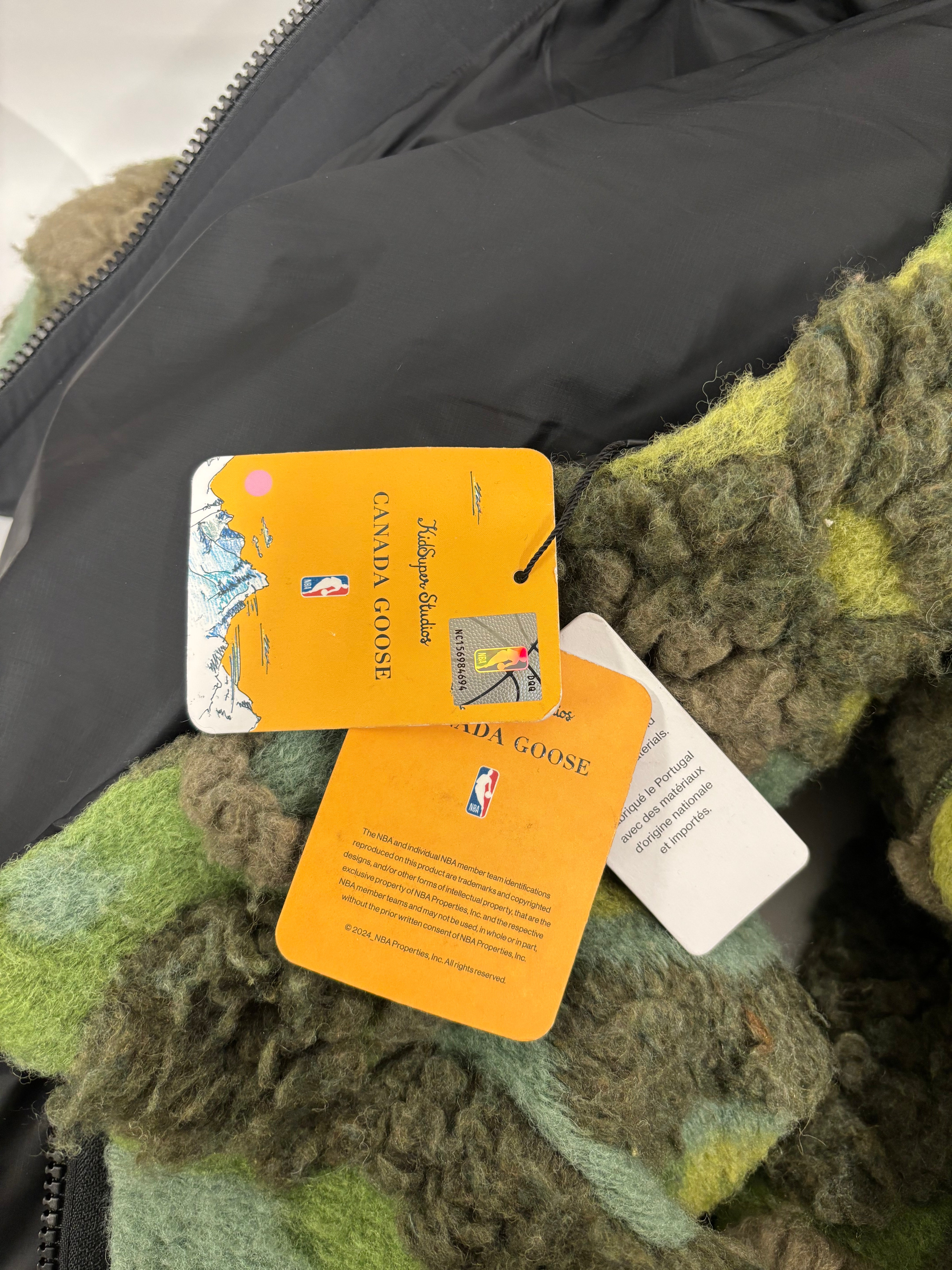 CANADA GOOSE/KIDSUPER STUDIOS/Coat/M/Cotton/MLT/Camouflage/EARTHTONEFLEECE view 6