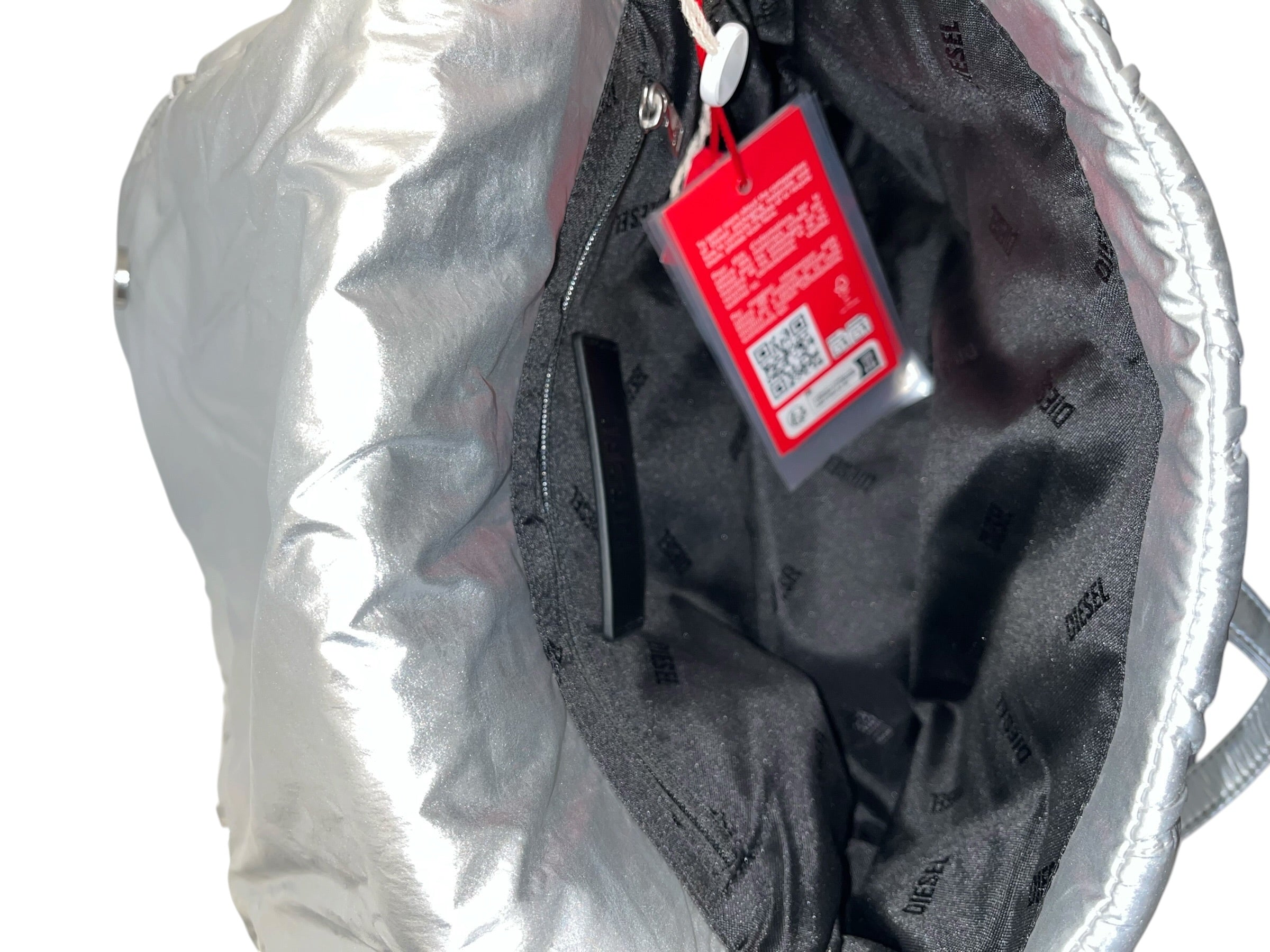 DIESEL/Bag/Monogram/SLV/Charm D Shoulder bag view 7