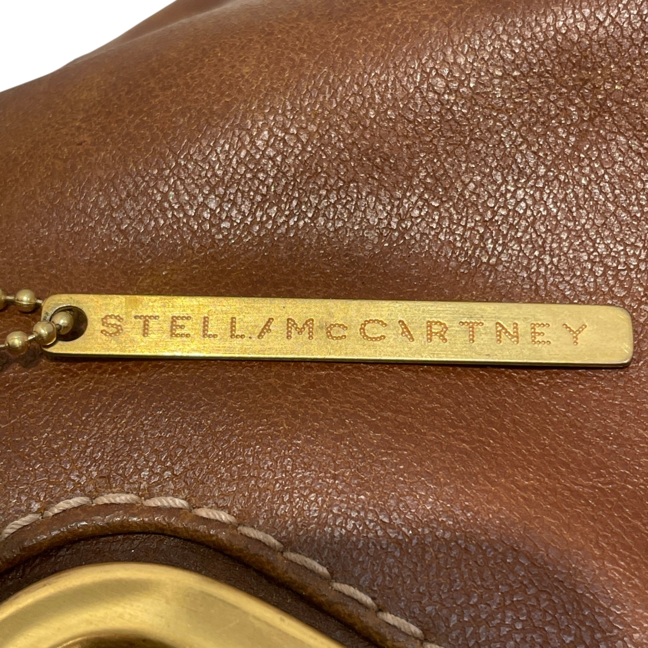 STELLAMcCARTNEY/Hand Bag/Leather/BRW/Large Zip-Up Tote Bag view 5