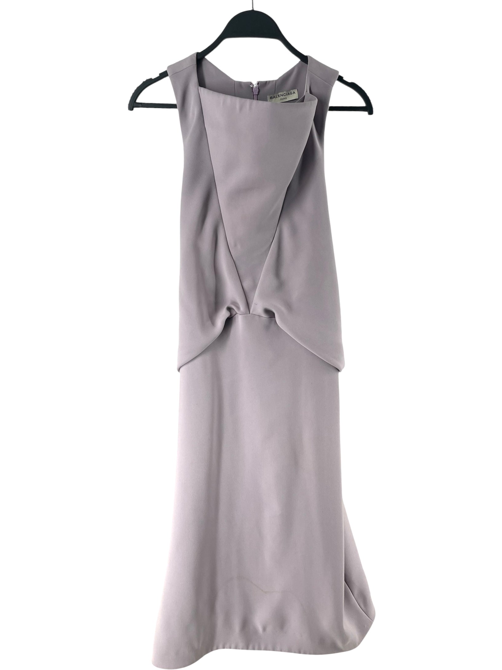 BALENCIAGA/Camisole Dress/00/PNK/Midi Length/DOUBLE LAYERED CAMI DRESS view 1