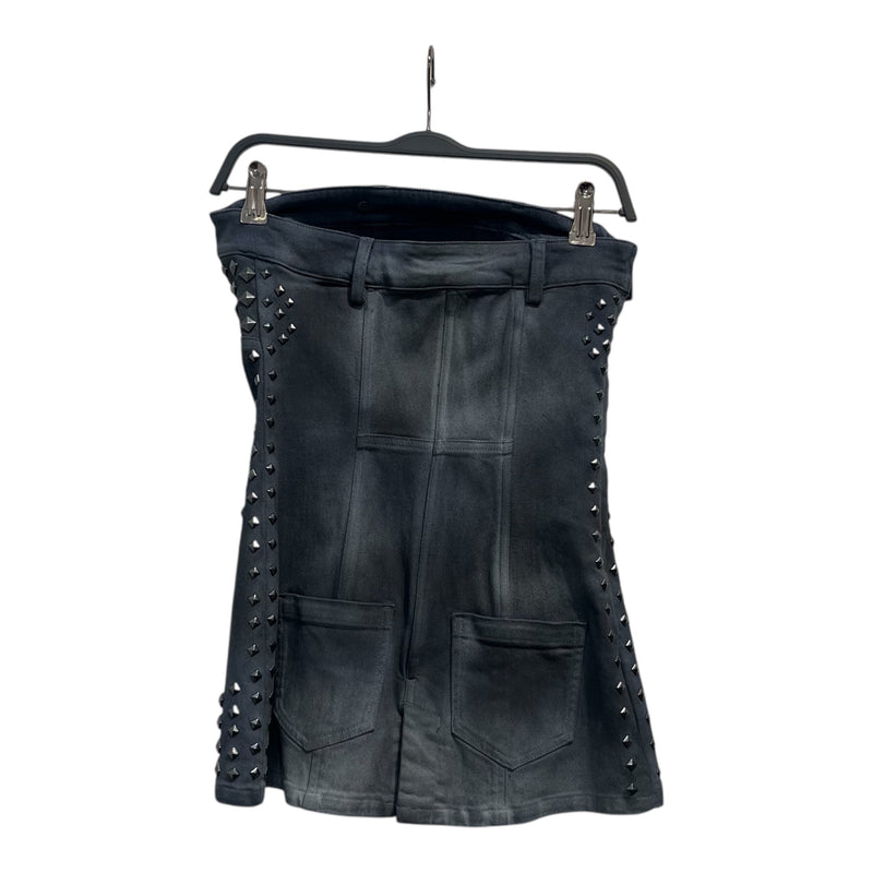 MISS SIXTY/Dress/S/Cotton/GRY/studded