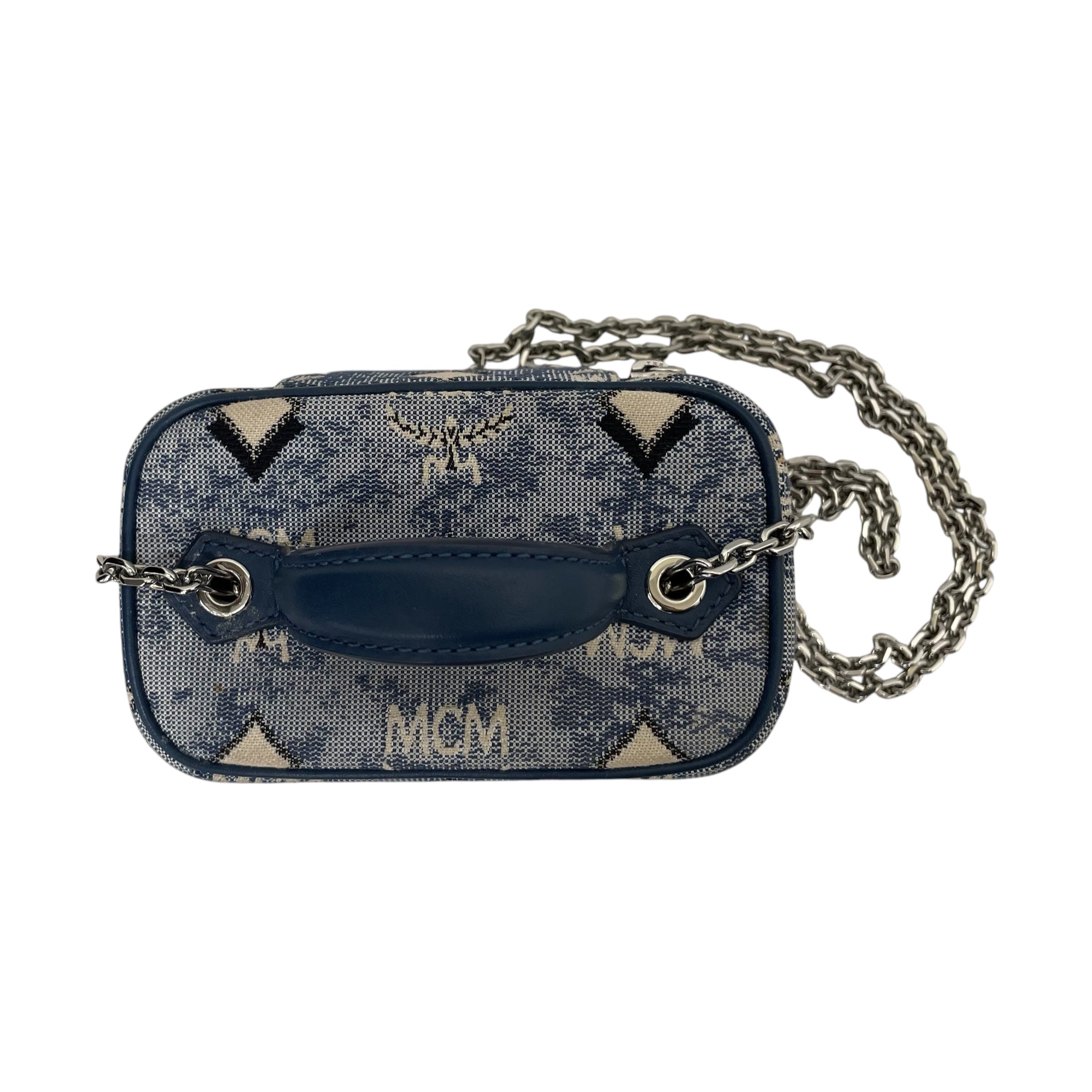 MCM/Cross Body Bag/Monogram/BLU/MINI ROCKSTAR VANITY view 5