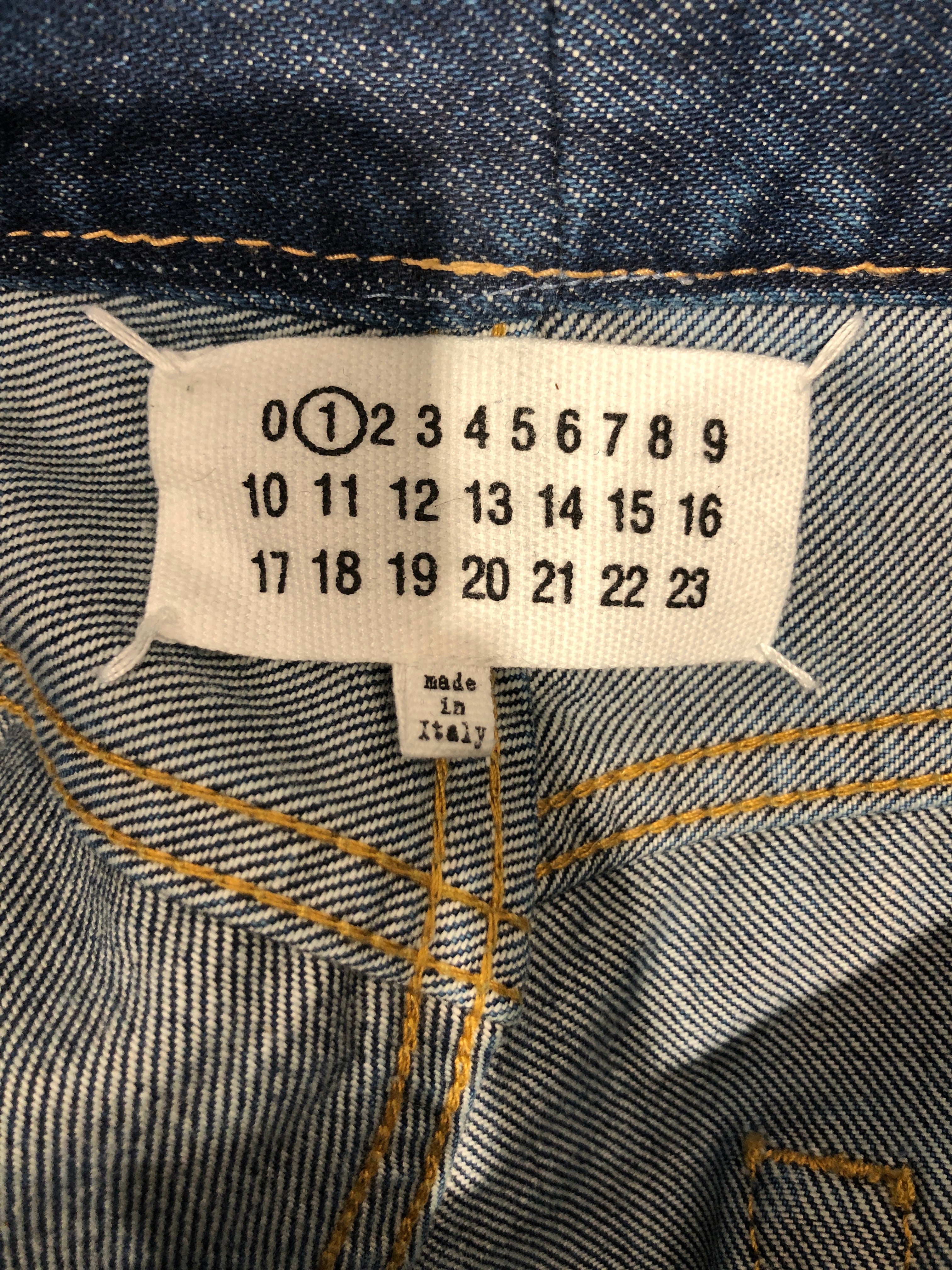 Maison Margiela/Straight Pants/28/Denim/BLU/ view 4