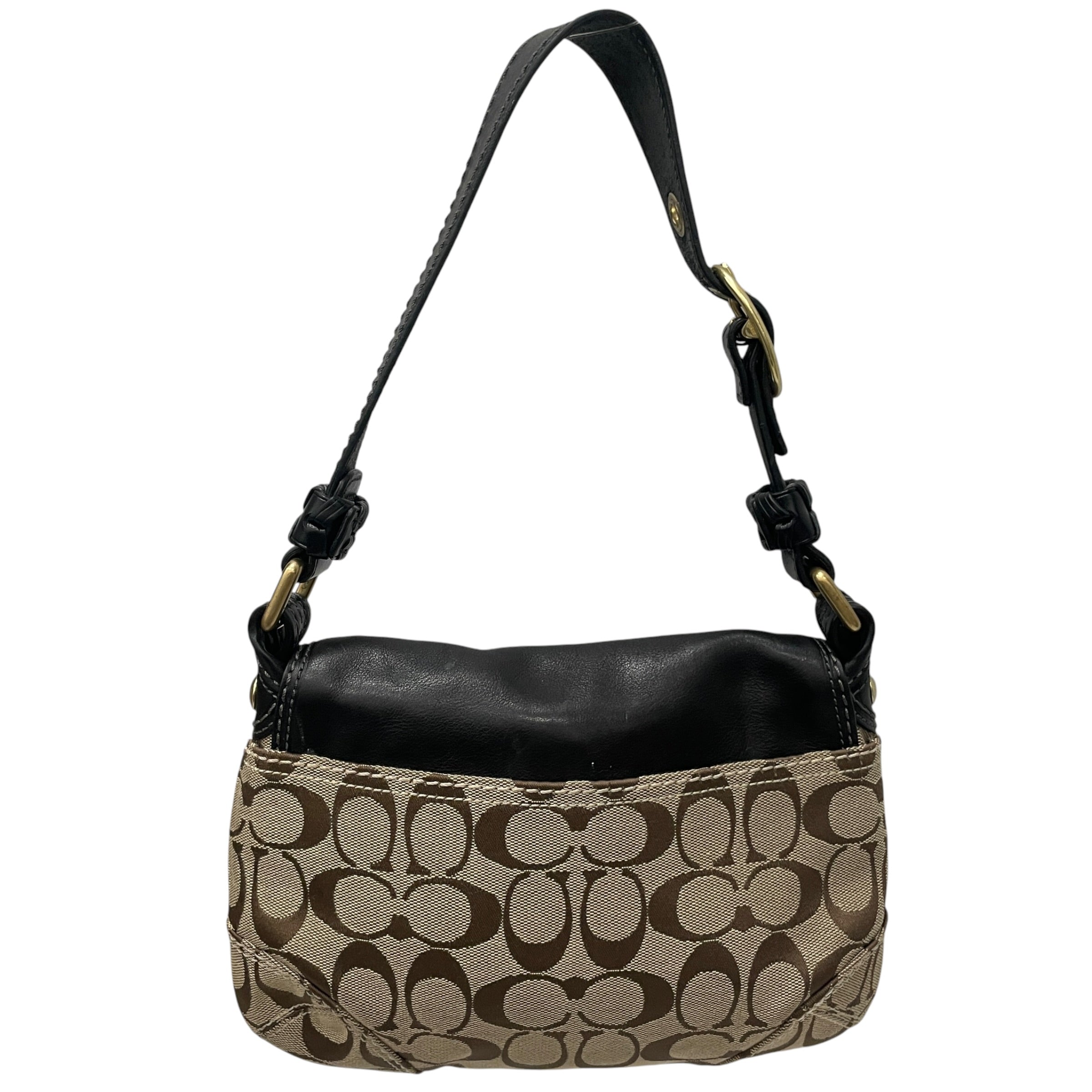 COACH/Bag/Monogram/Cotton/CRM/Bleecker Signature Hobo view 2