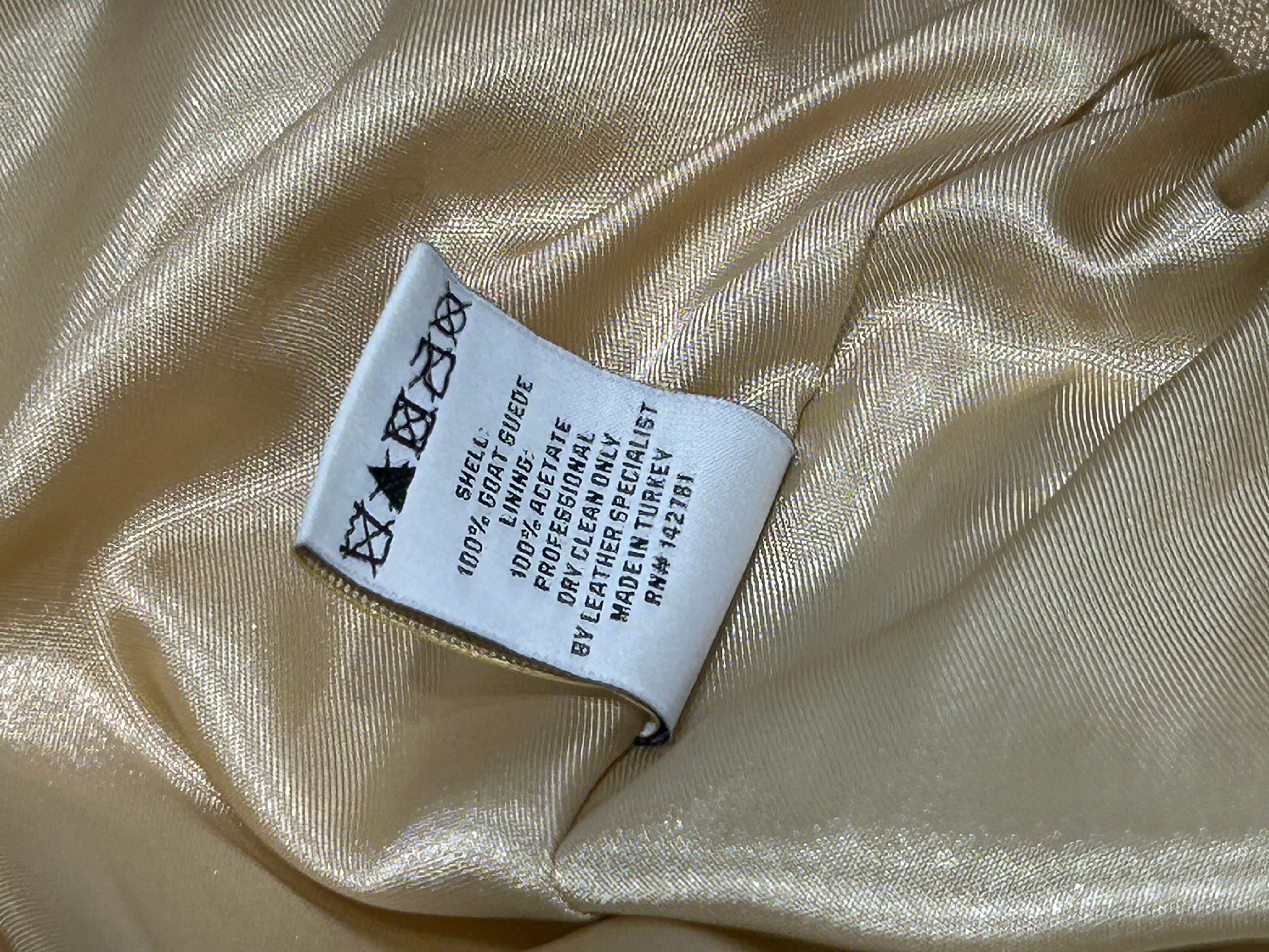 AIME LEON DORE/Jacket/L/Suede/BEG/zip up suede jacket view 4