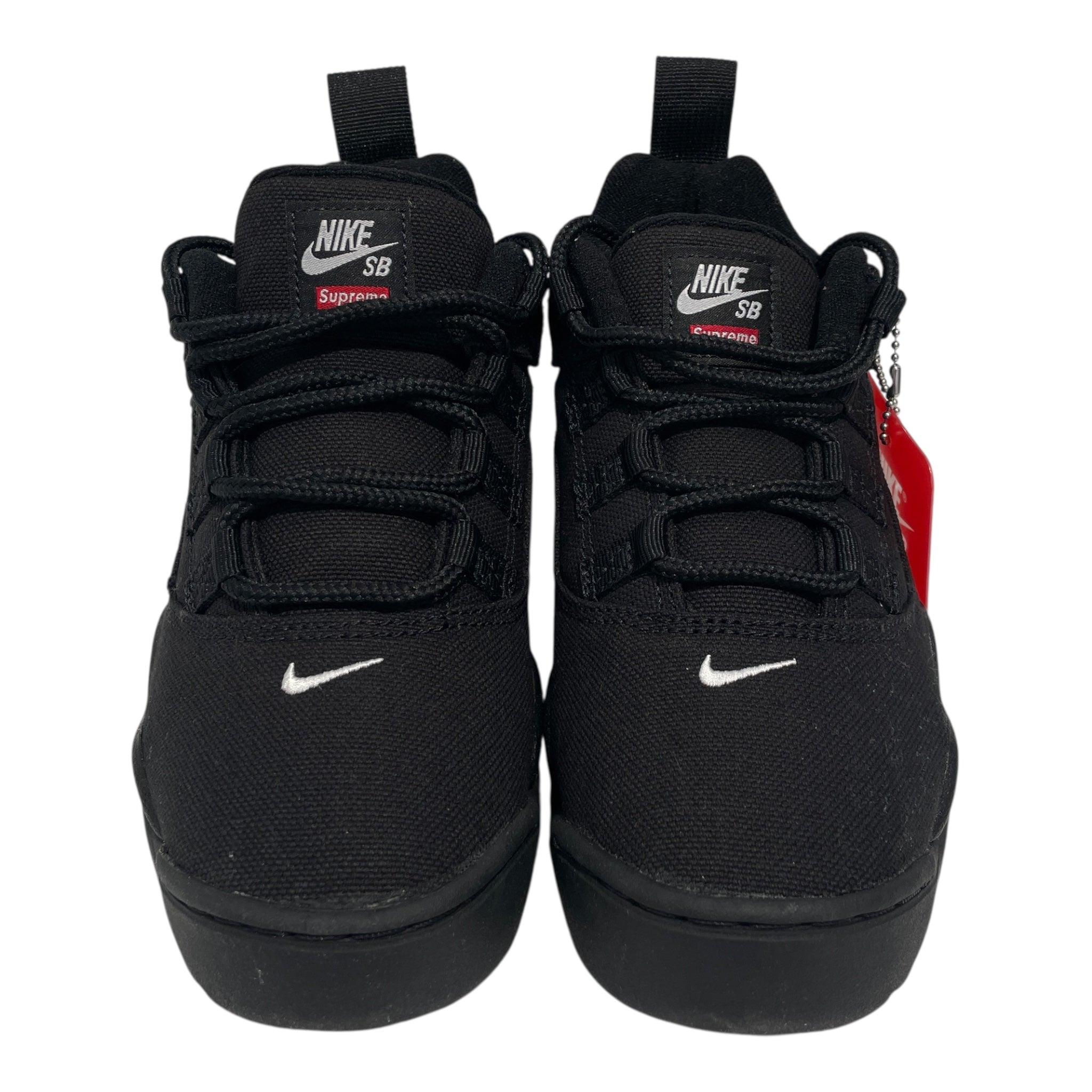 NIKE/NIKE/Supreme/Low-Sneakers/US 5/Graphic/BLK/Darwin Low Supreme view 2