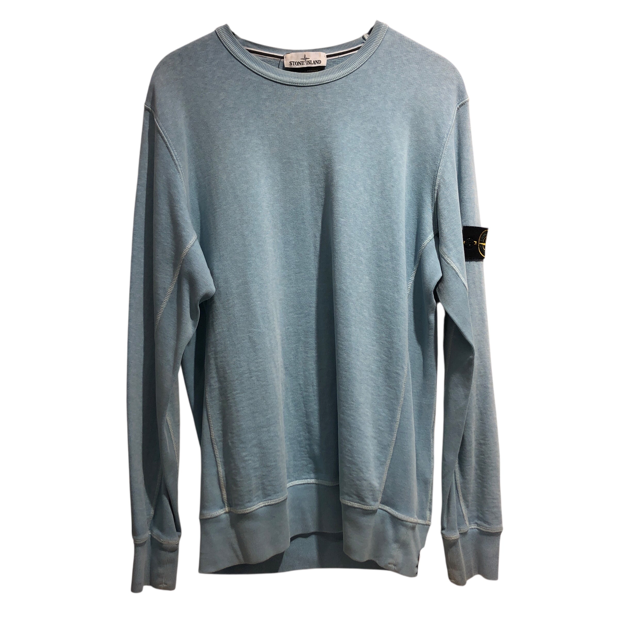 STONE ISLAND/Sweater/XL/Cotton/BLU/ view 1