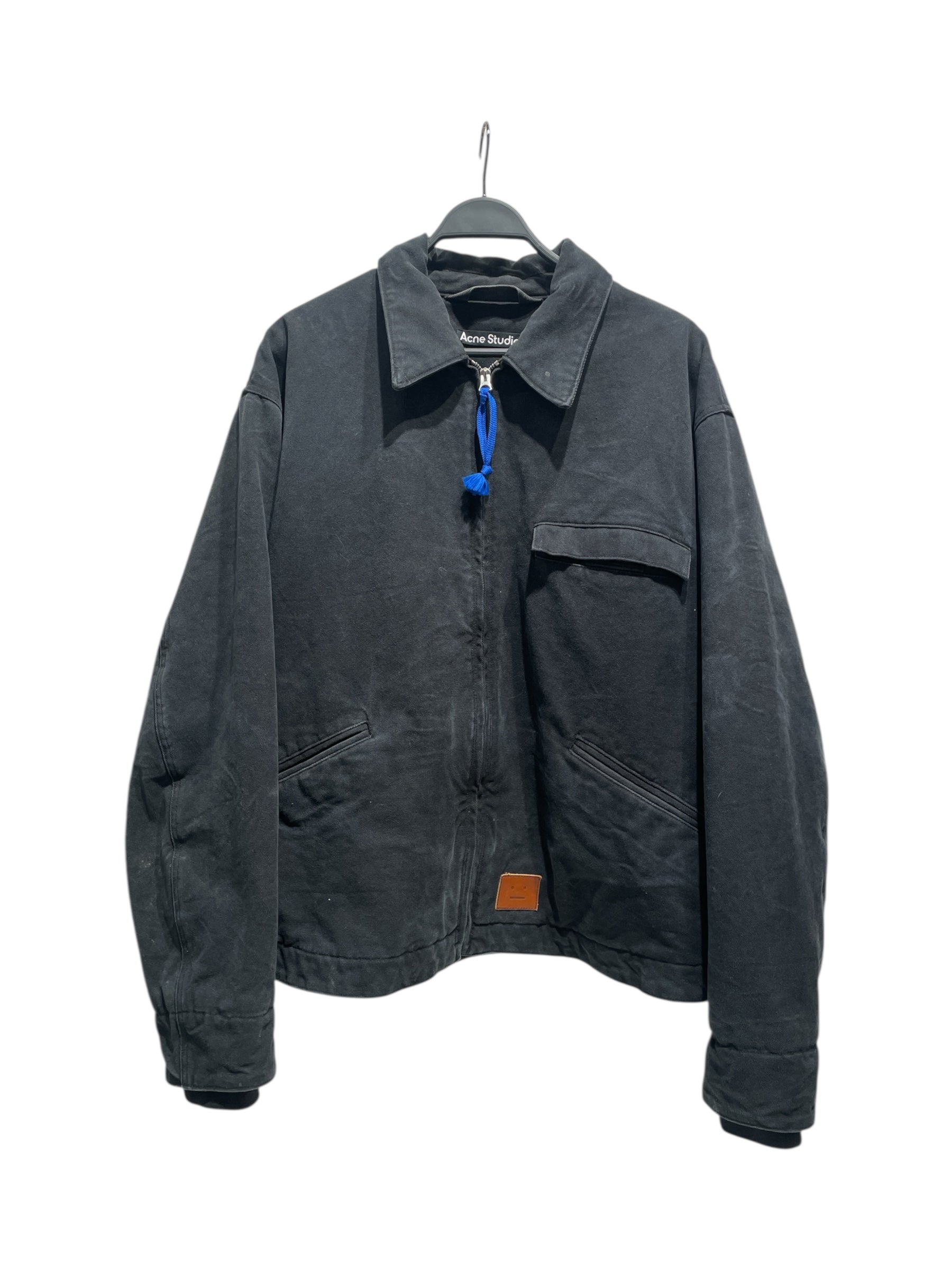 Acne Studios/Jacket/XL/BLK/stone wash work jacket view 1