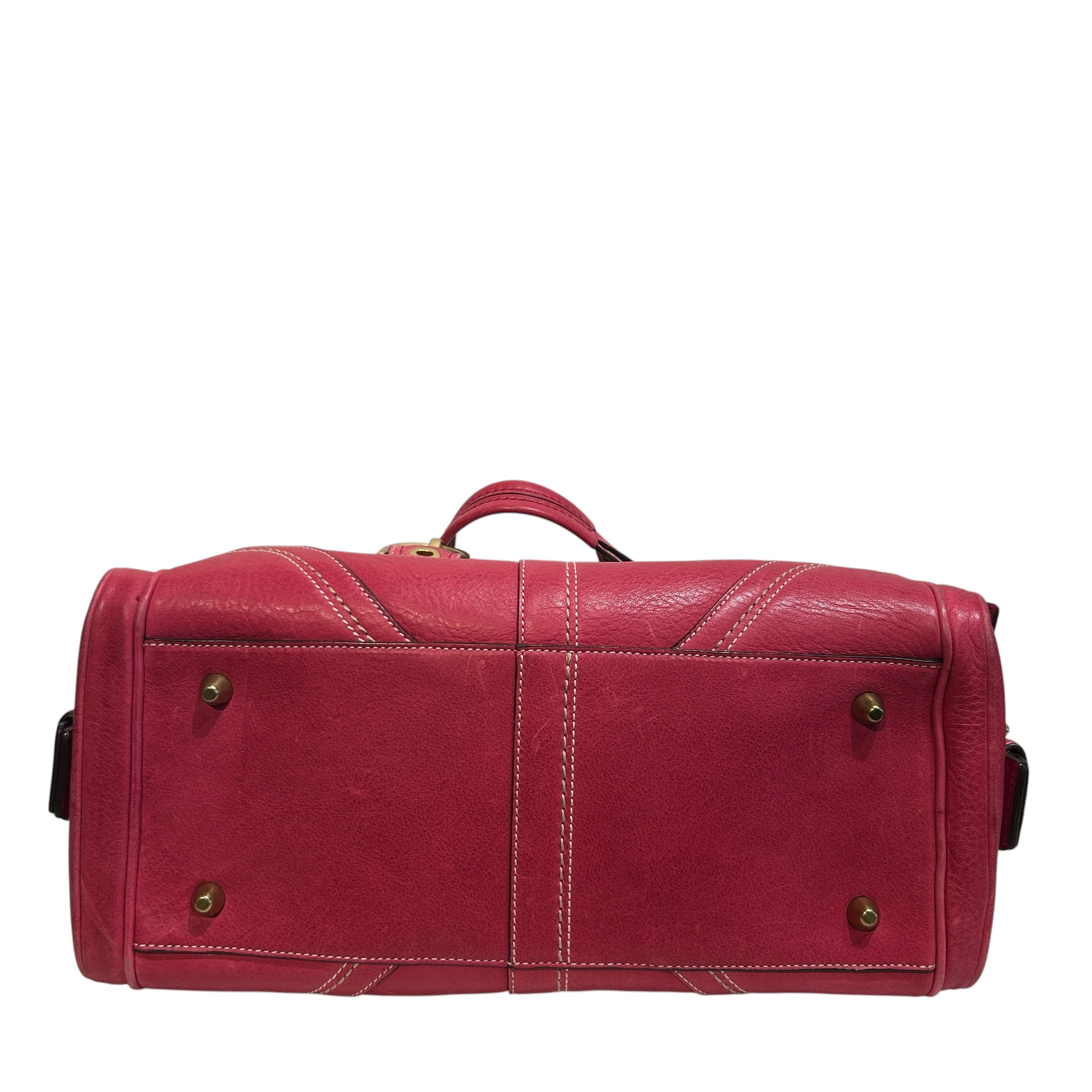 COACH/Hand Bag/Leather/RED/SOHO MIA SATCHEL view 3