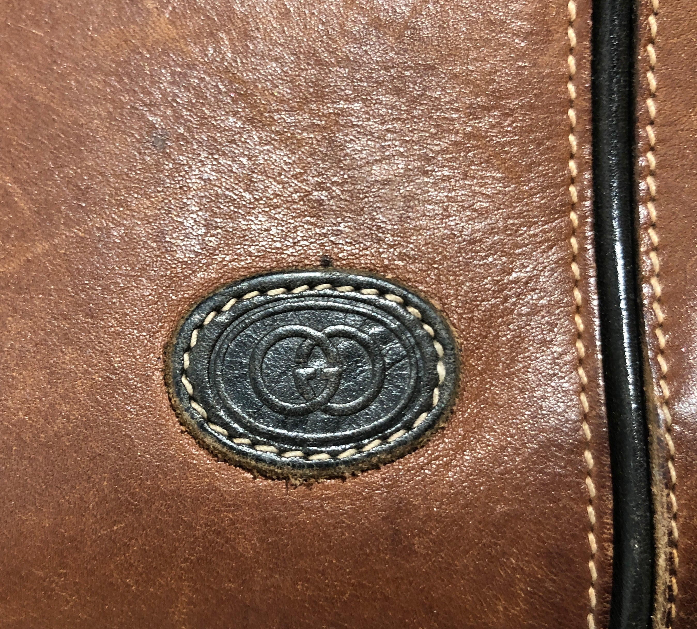 GUCCI/Cross Body Bag/Leather/CML/VIONTAGE 2 TONE LEATHER view 5